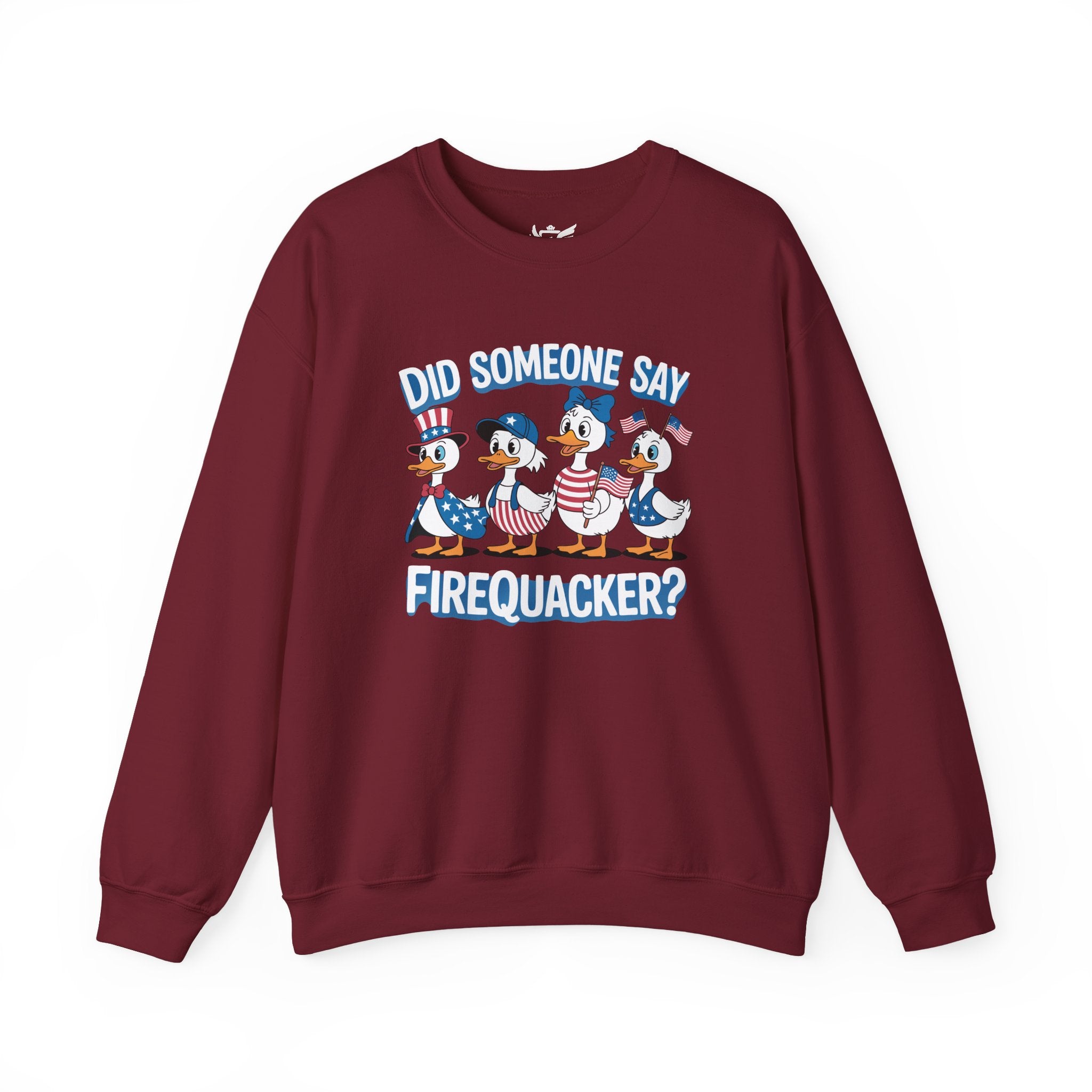 Firequackers Heavy Blend™ Crewneck Sweatshirt