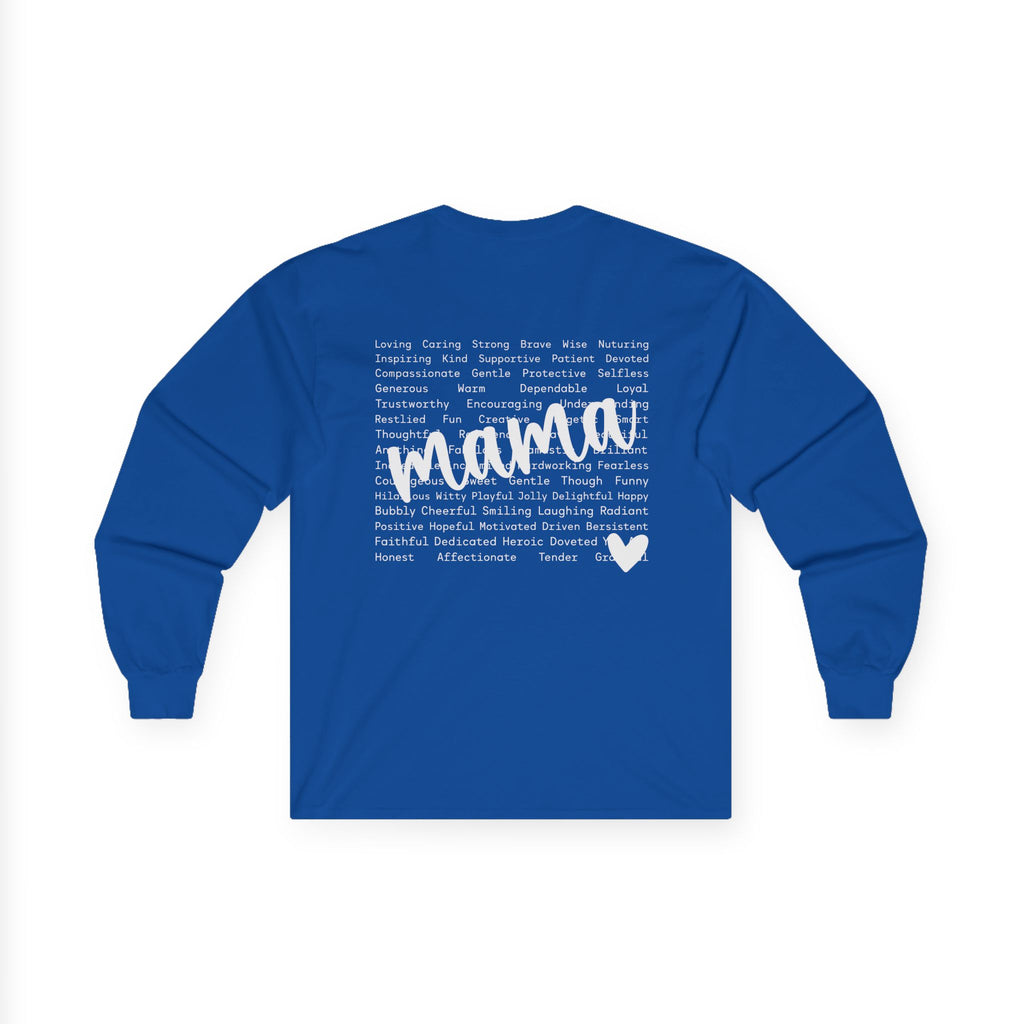 Mama Cotton Long Sleeve Tee