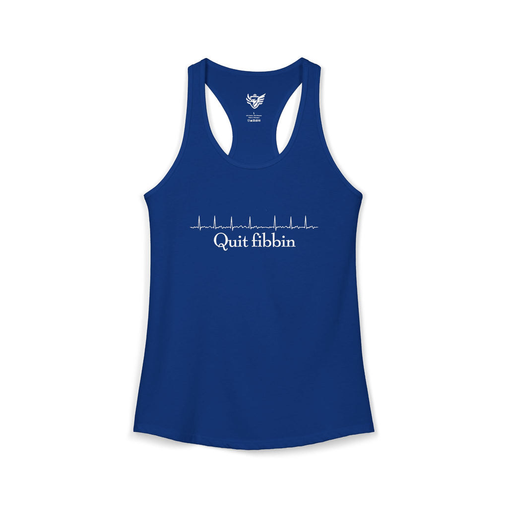Quit Fibbin' Ideal Racerback Tank