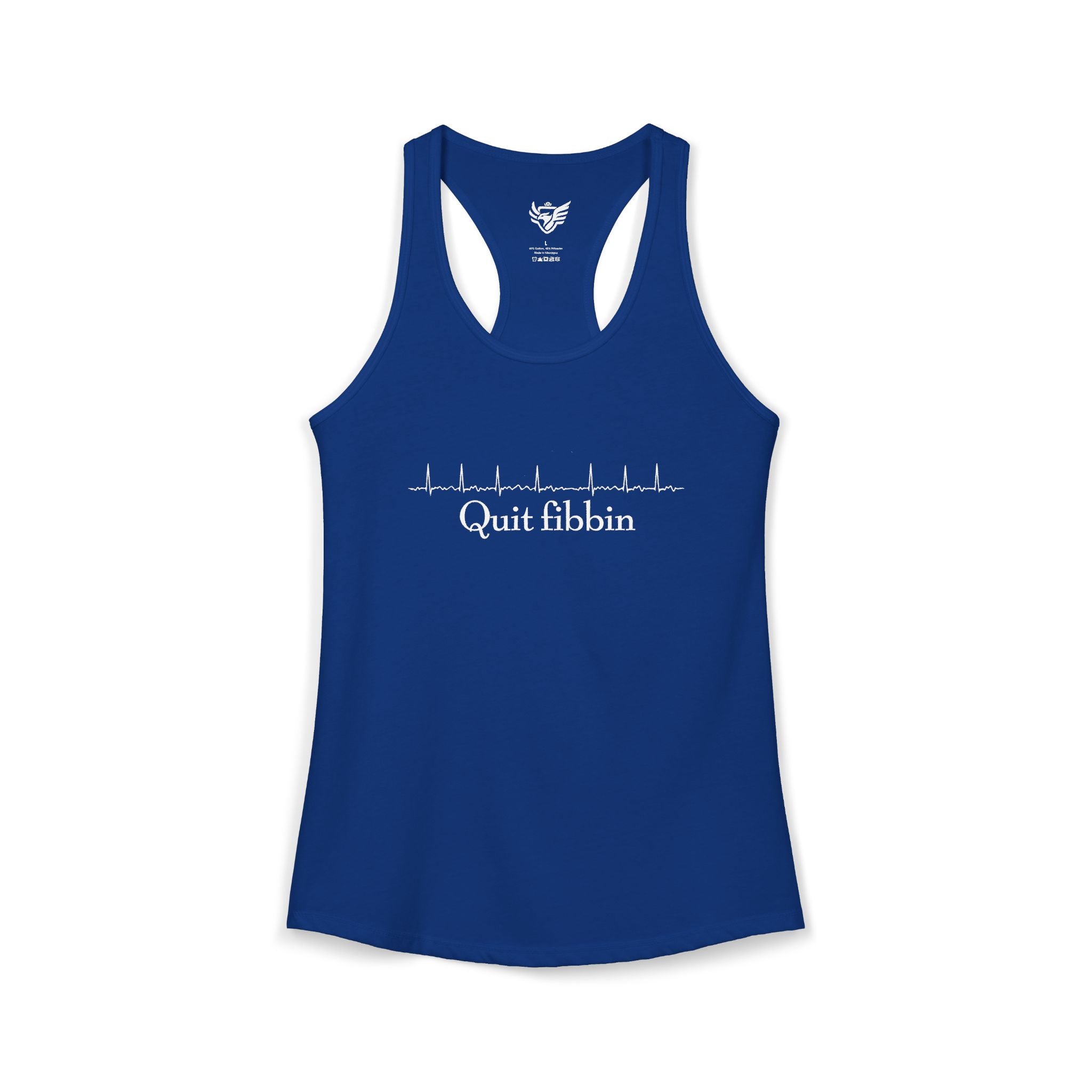 Quit Fibbin' Ideal Racerback Tank