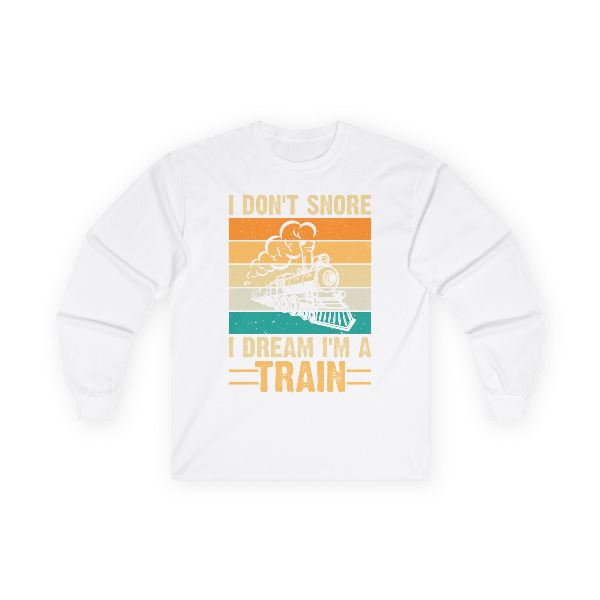 I Don't Snore Cotton Long Sleeve Tee