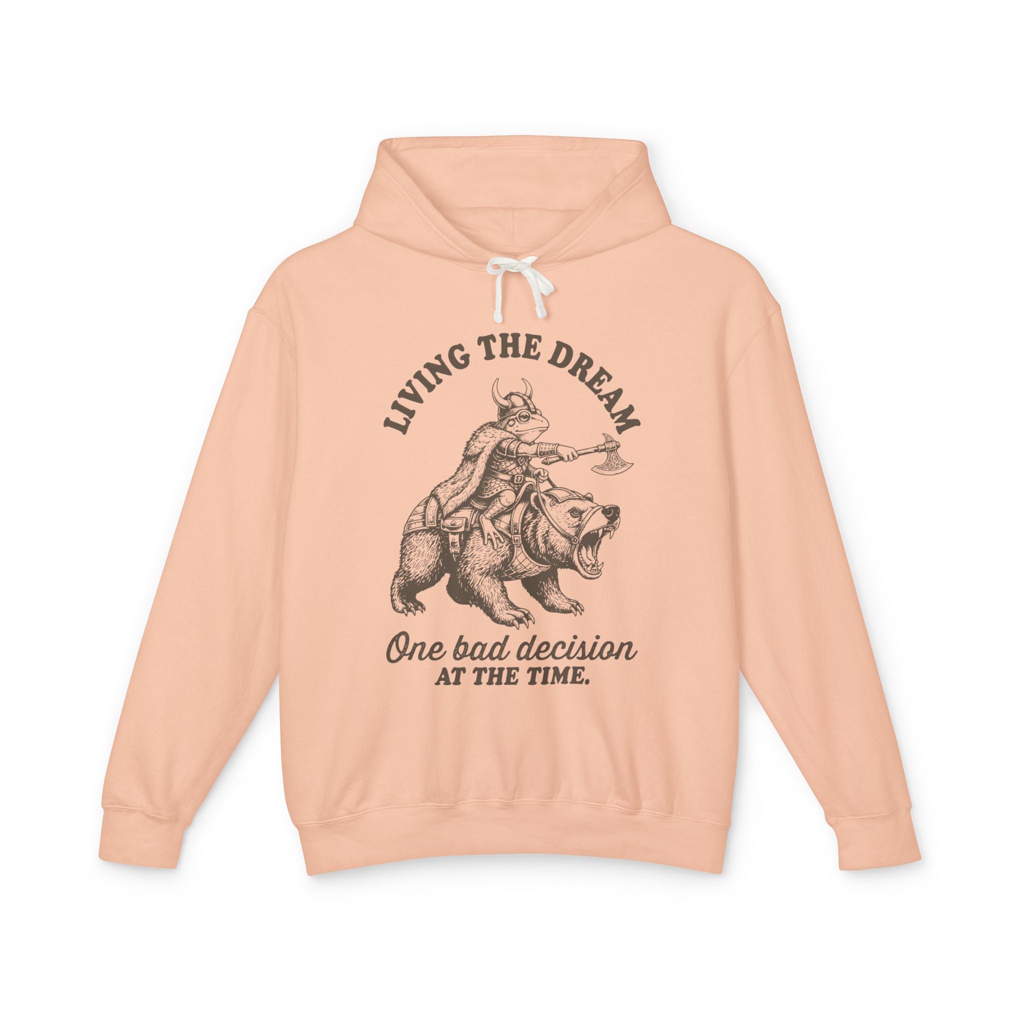 Living The Dream Lightweight Hooded Sweatshirt