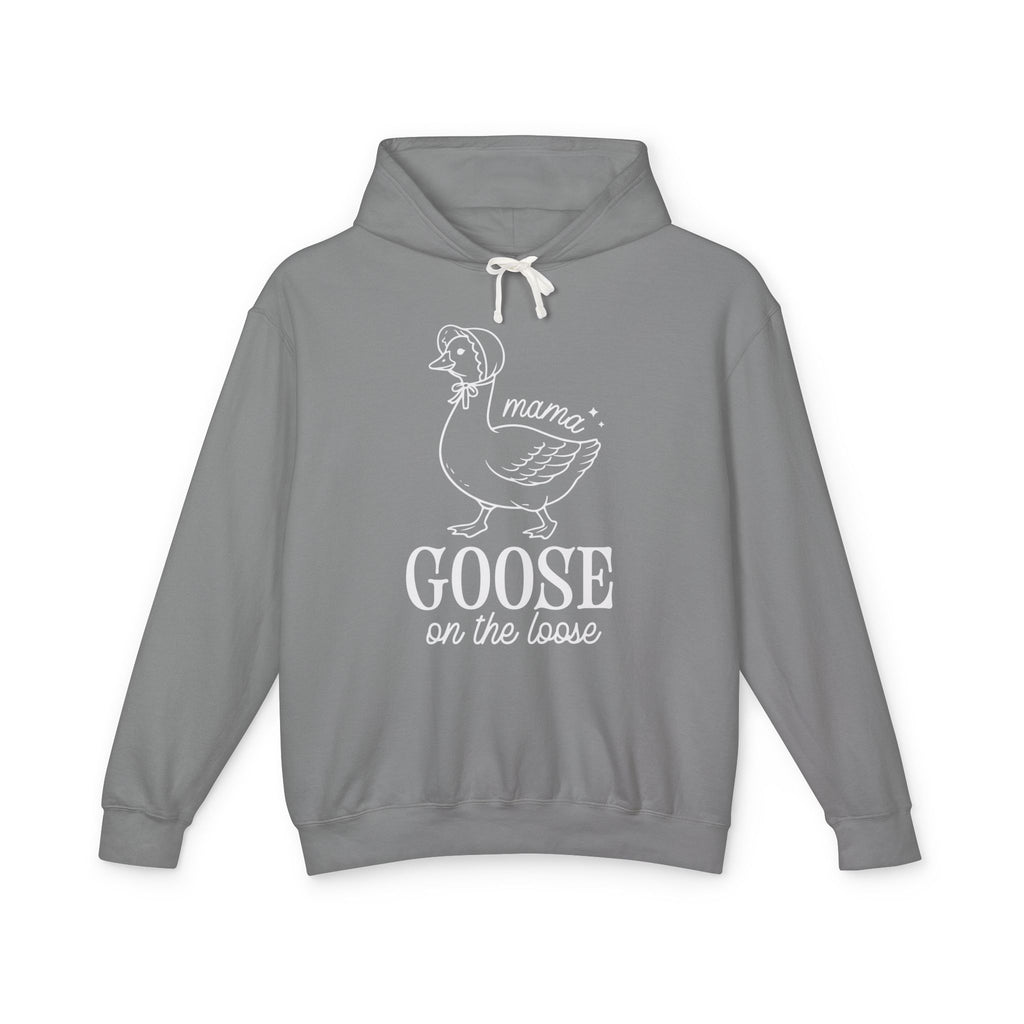 Mama Goose on the Loose Lightweight Hooded Sweatshirt