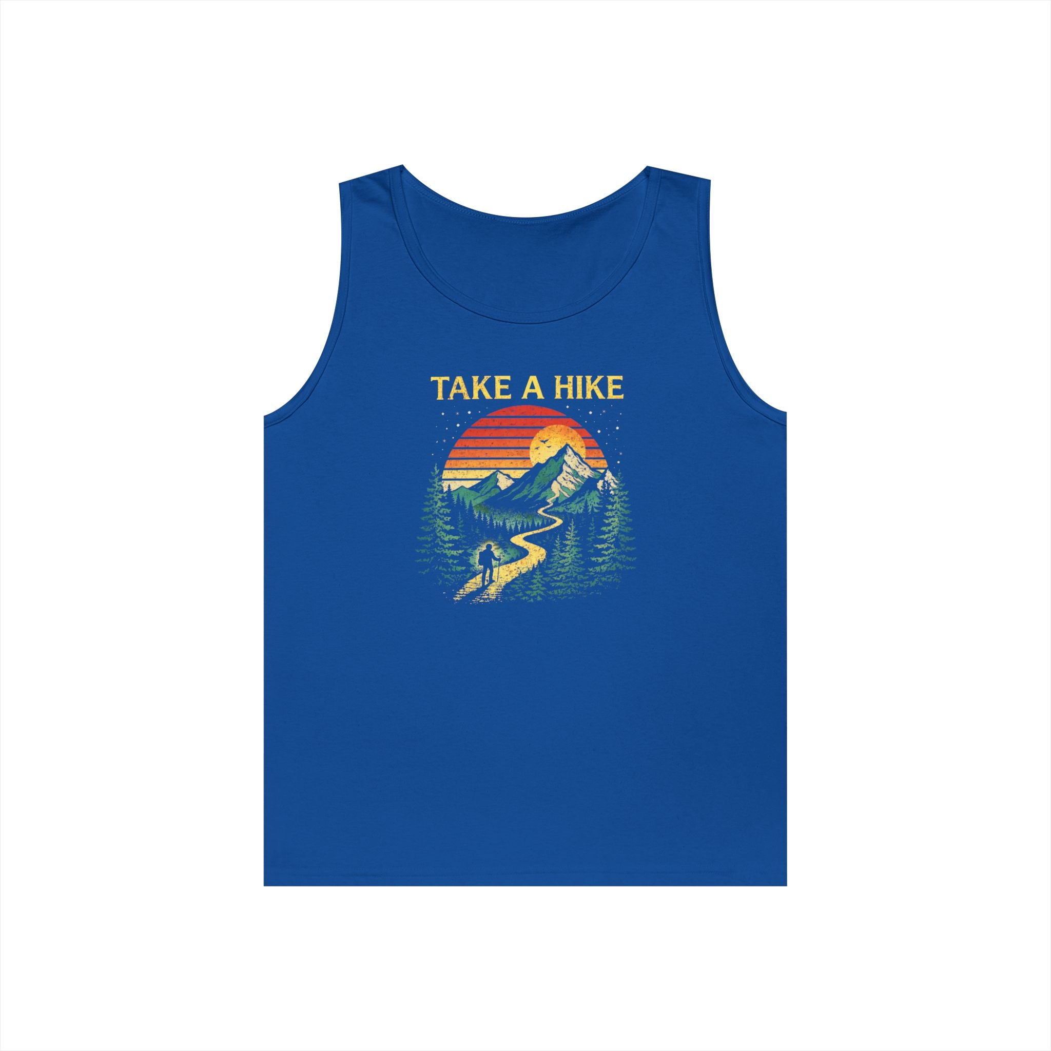 Take A Hike Heavy Cotton Tank Top