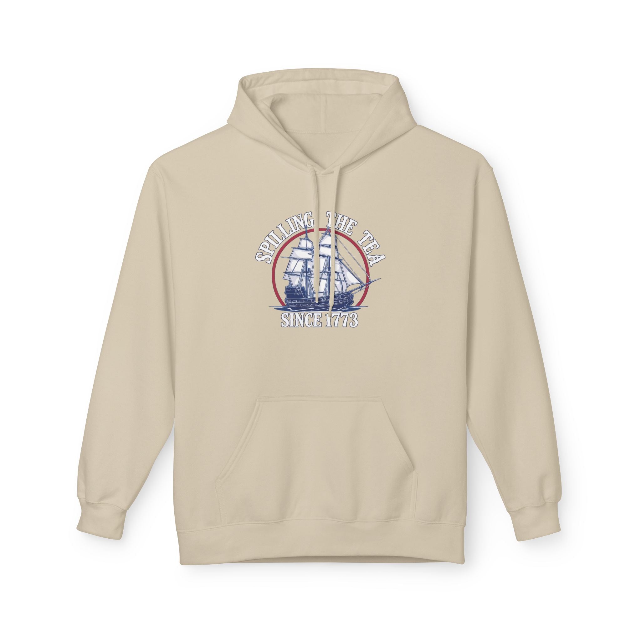 Spilling The Tea Midweight Softstyle Fleece Hoodie