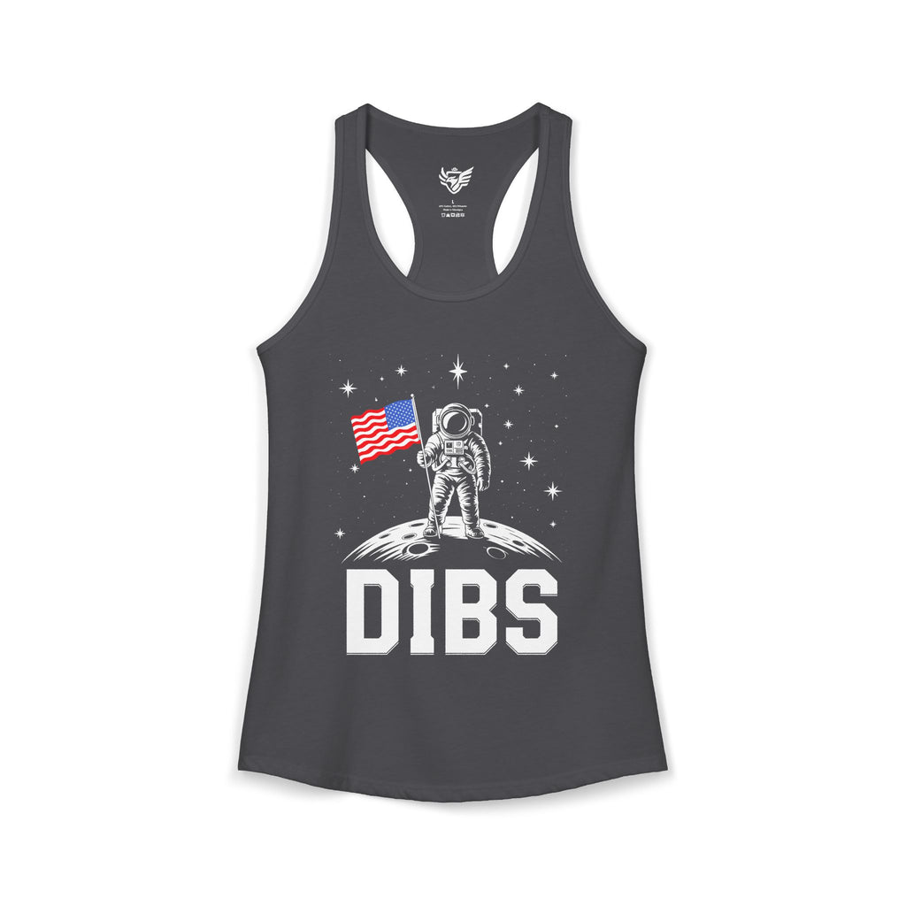 DIBS on the Moon Ideal Racerback Tank