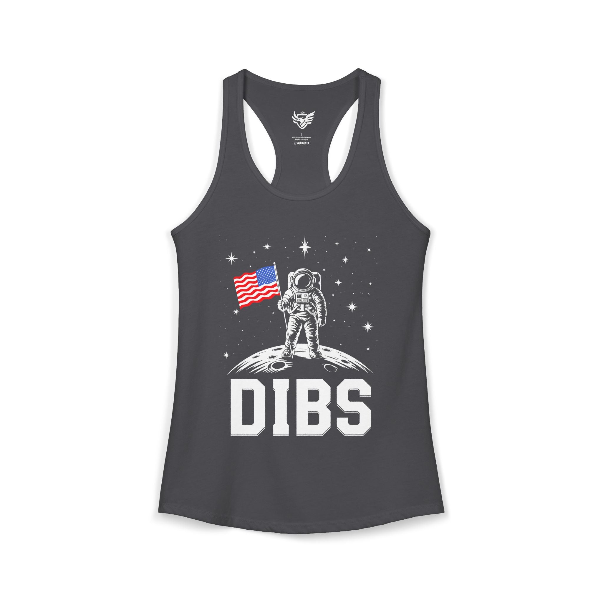 DIBS on the Moon Ideal Racerback Tank