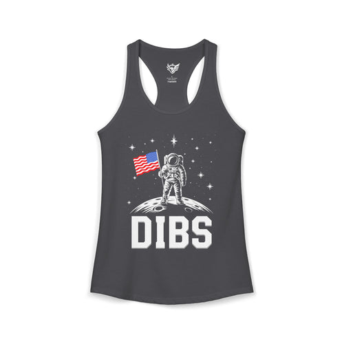 DIBS on the Moon Ideal Racerback Tank