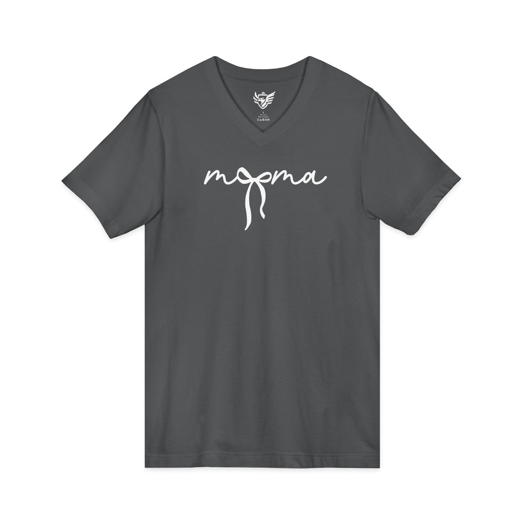 Mother's Day Jersey Short Sleeve V-Neck Tee