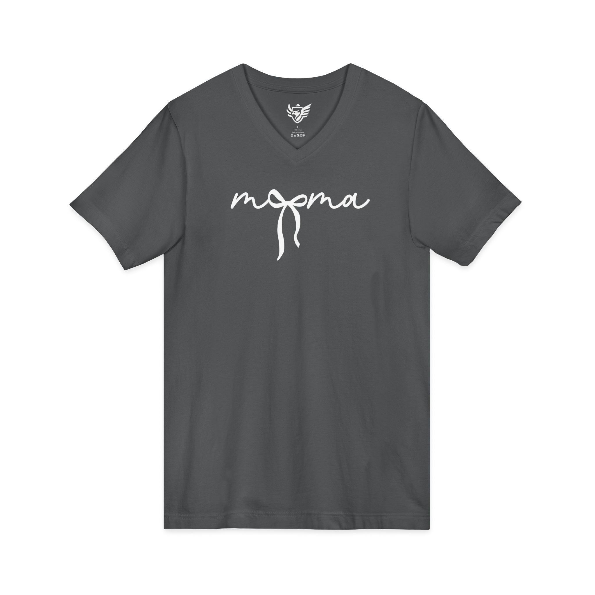 Mother's Day Jersey Short Sleeve V-Neck Tee