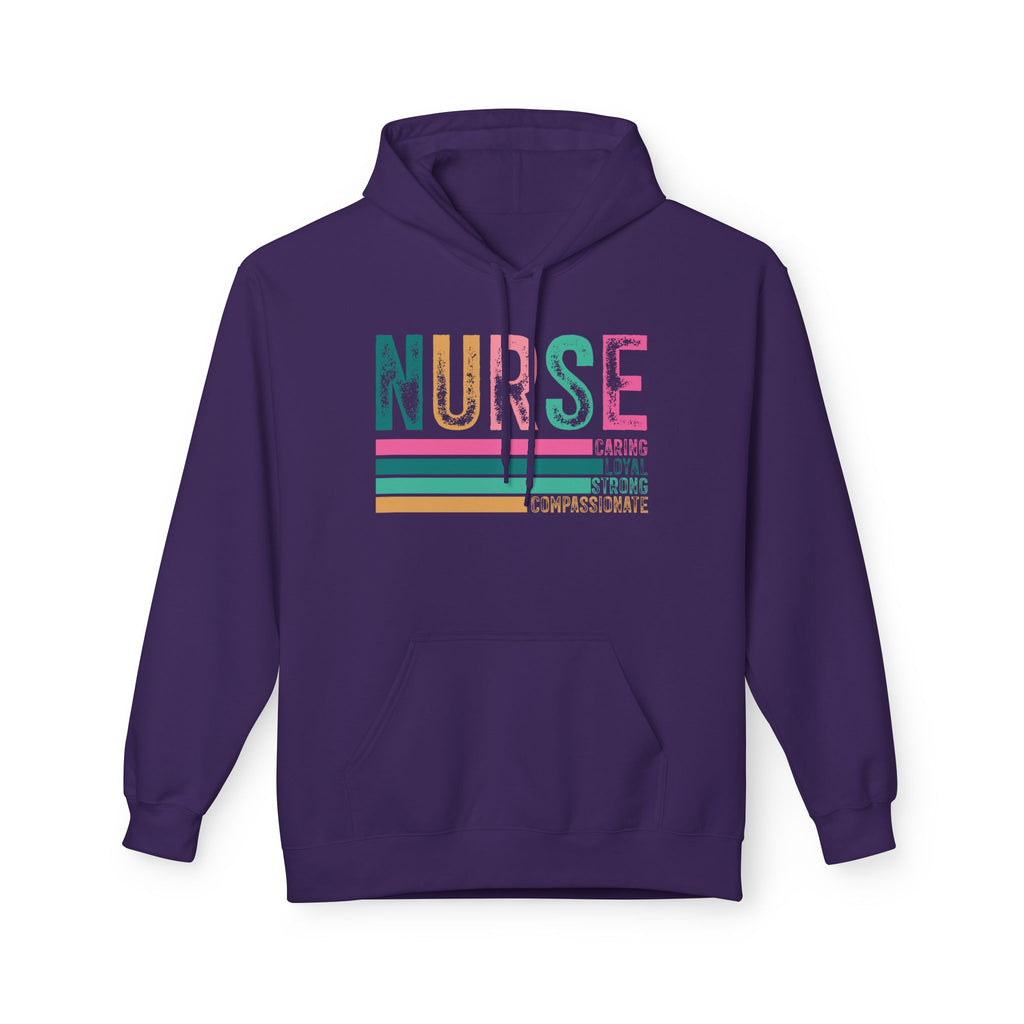 Nurse Midweight Softstyle Fleece Hoodie