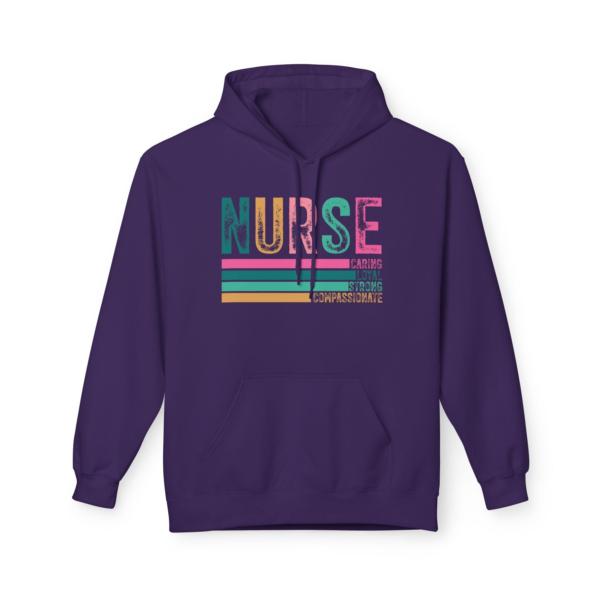 Nurse Midweight Softstyle Fleece Hoodie