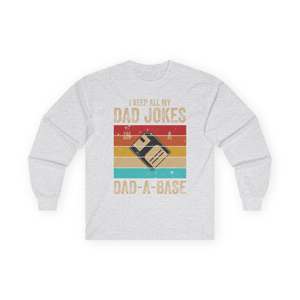 Dad-A-Base Cotton Long Sleeve Tee