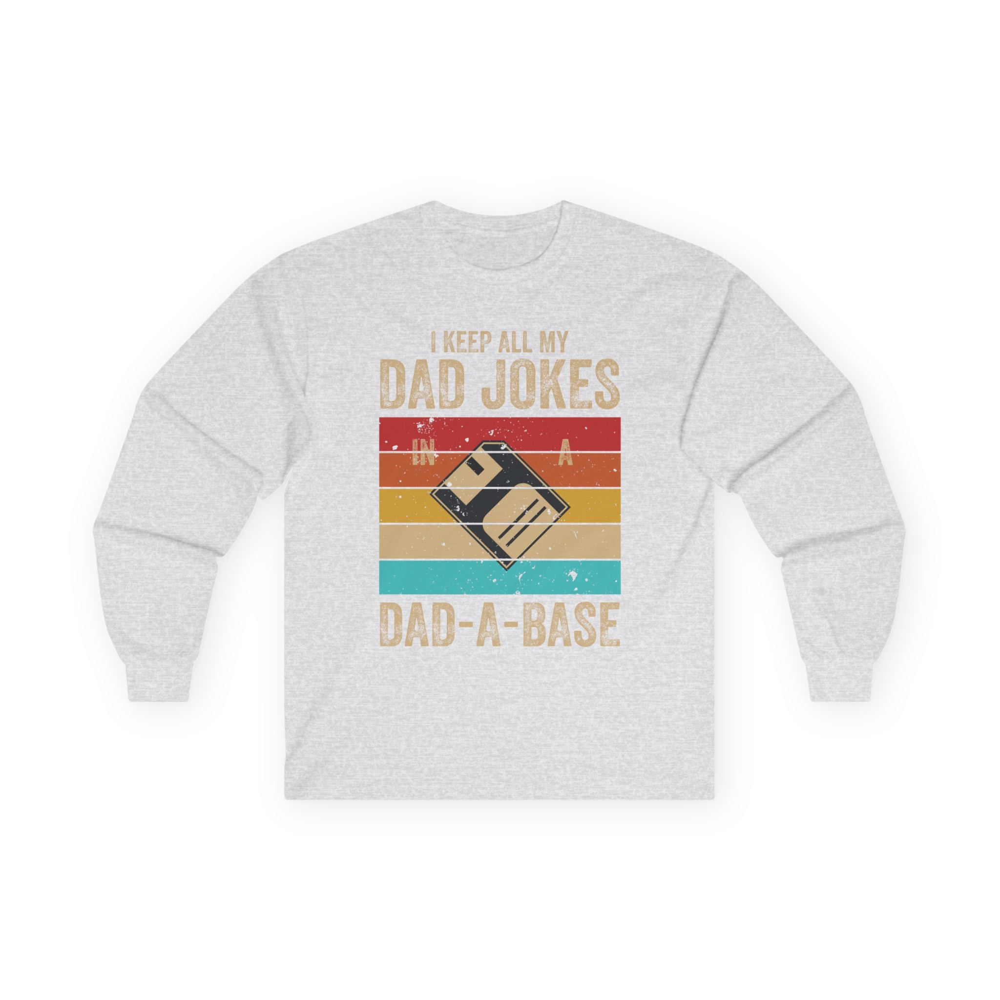 Dad-A-Base Cotton Long Sleeve Tee