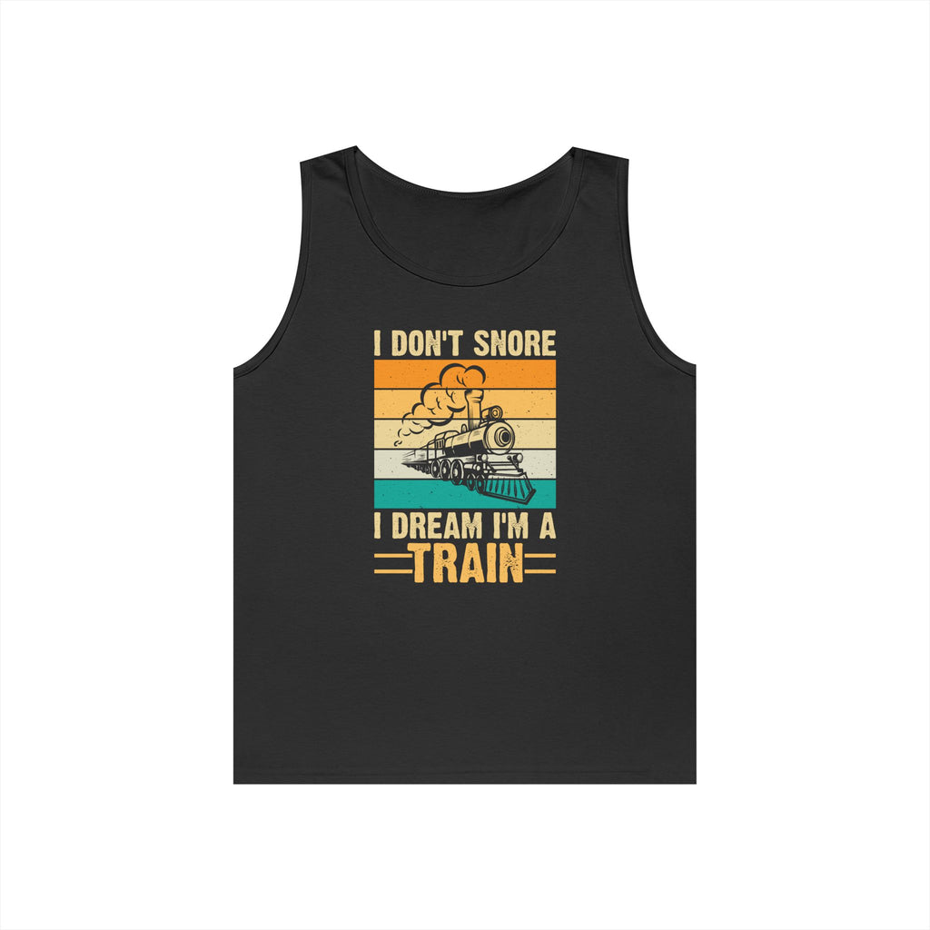 I Don't Snore Heavy Cotton Tank Top