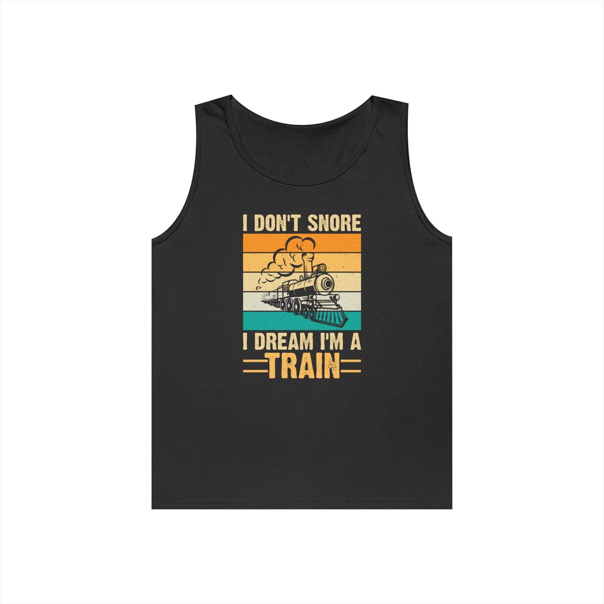 I Don't Snore Heavy Cotton Tank Top