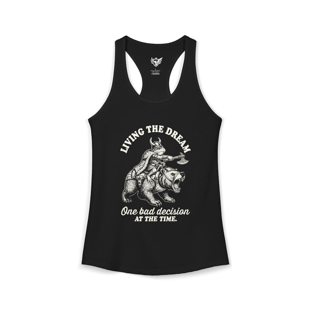 Living The Dream Ideal Racerback Tank