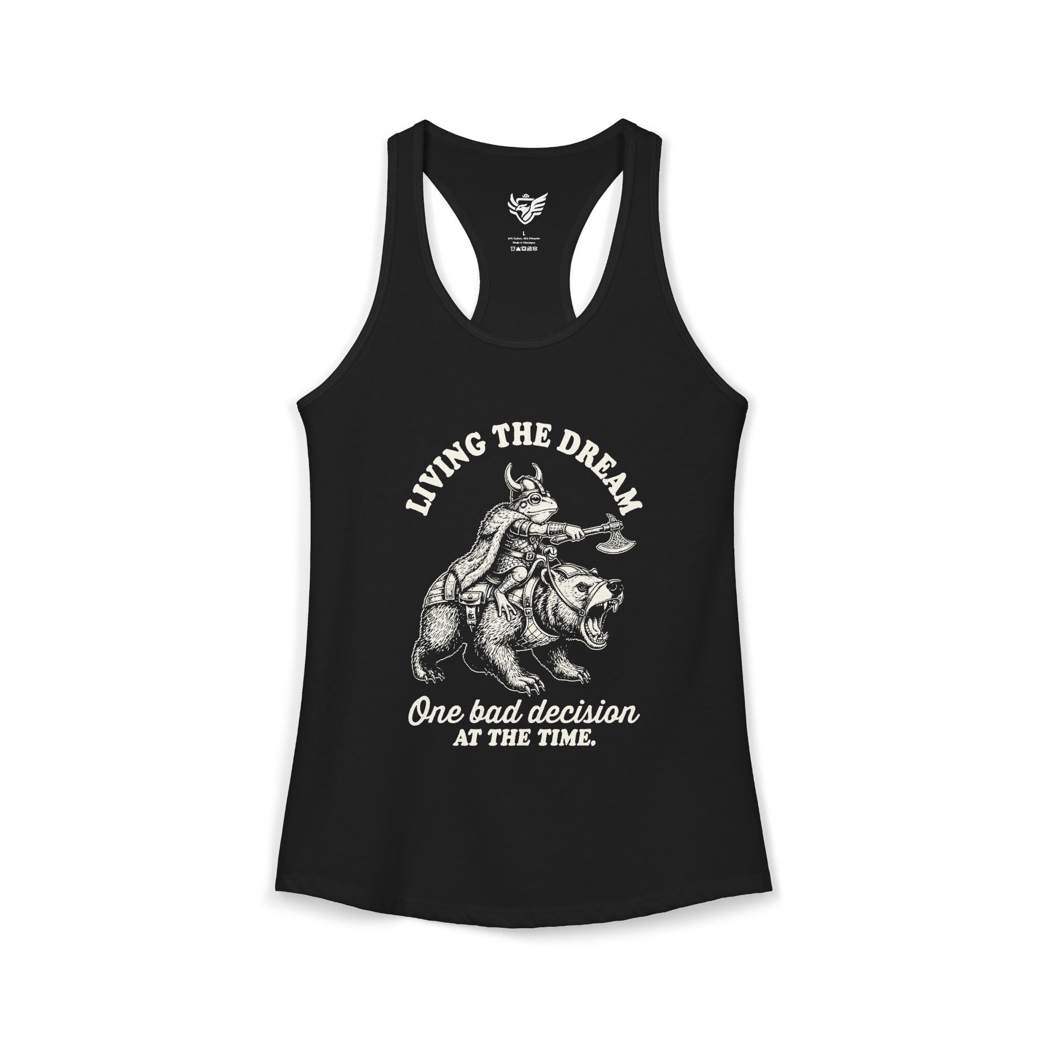 Living The Dream Ideal Racerback Tank