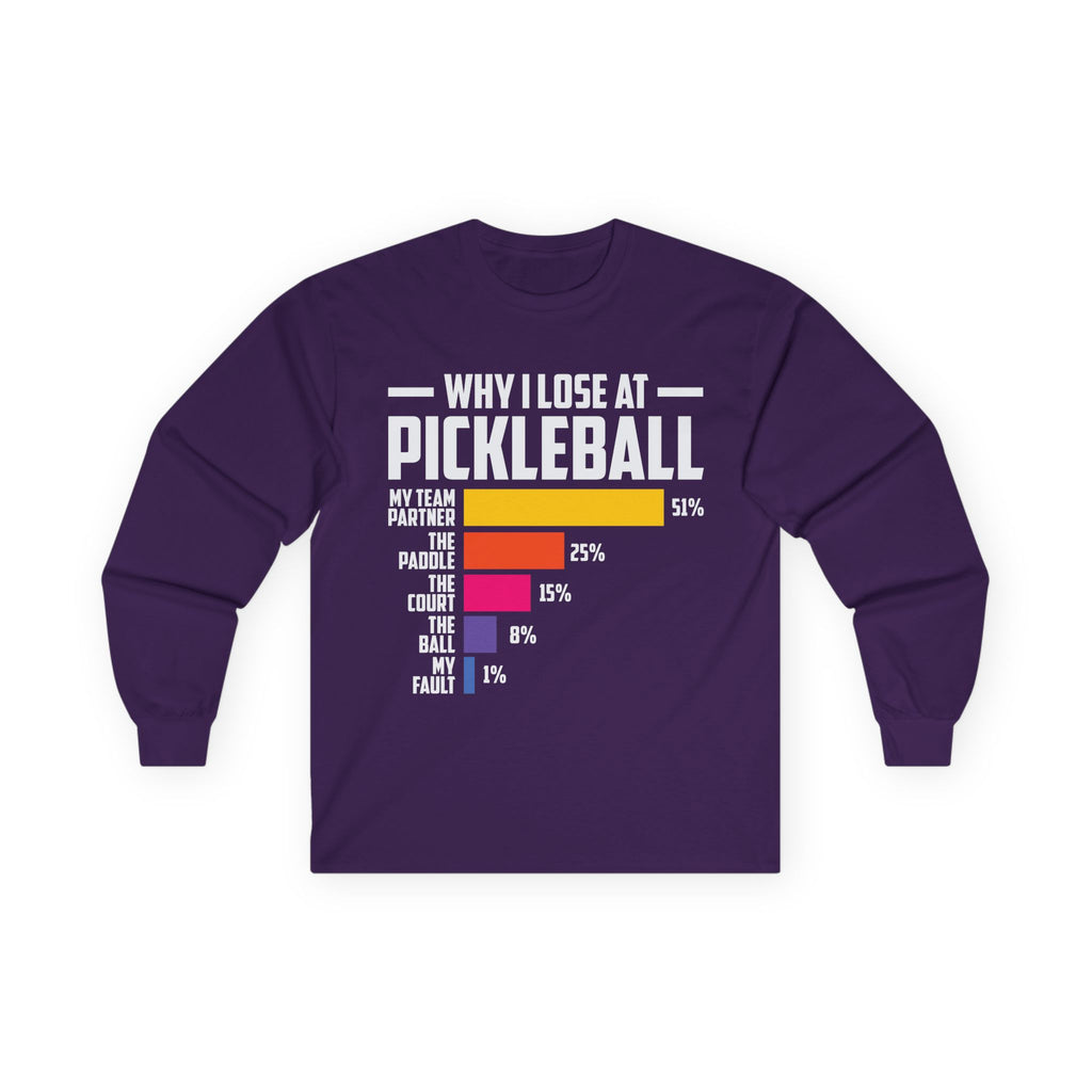 Why I Lose Cotton Long Sleeve Tee