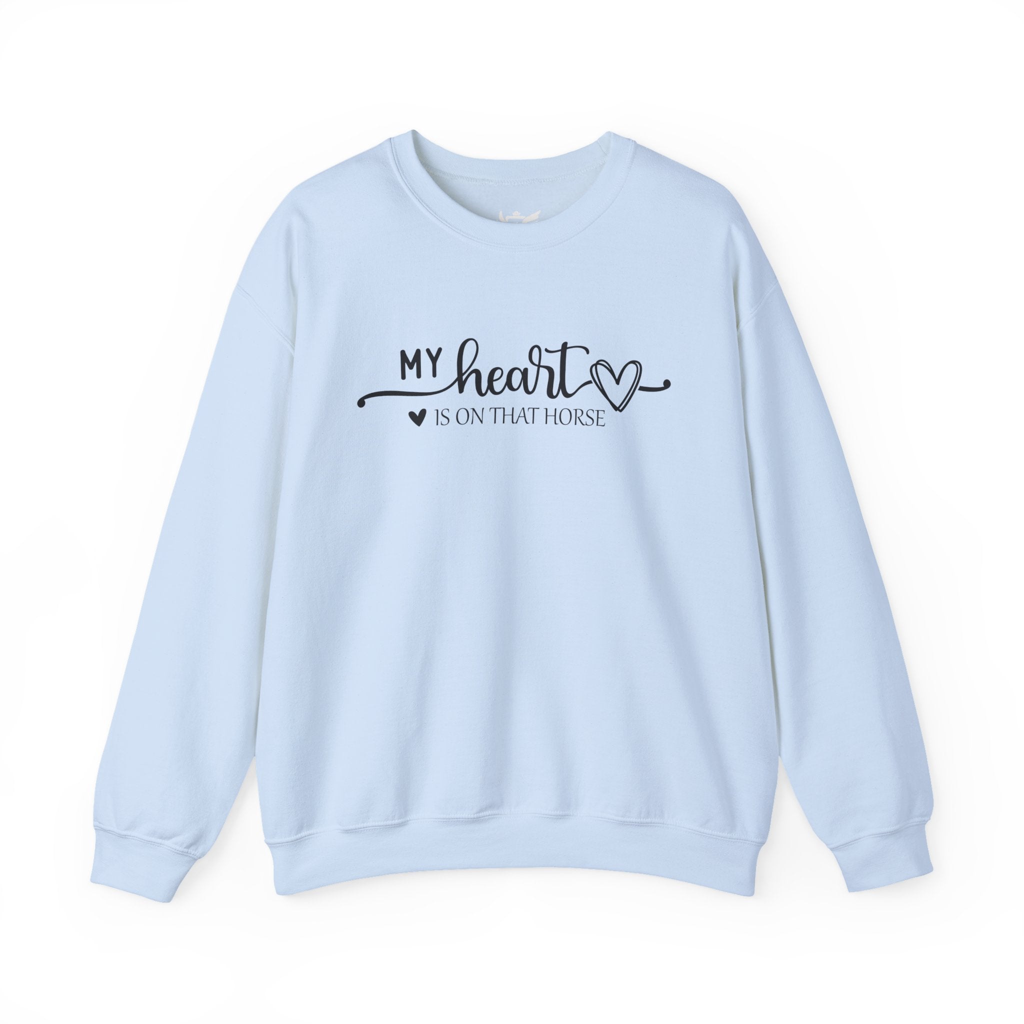 Heart on Horse Heavy Blend™ Crewneck Sweatshirt