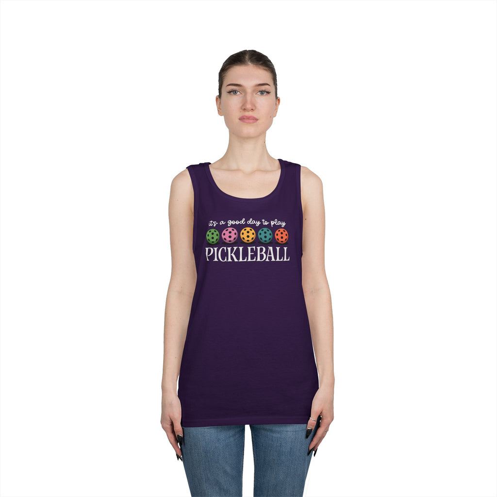 Good Day Pickleball Heavy Cotton Tank Top