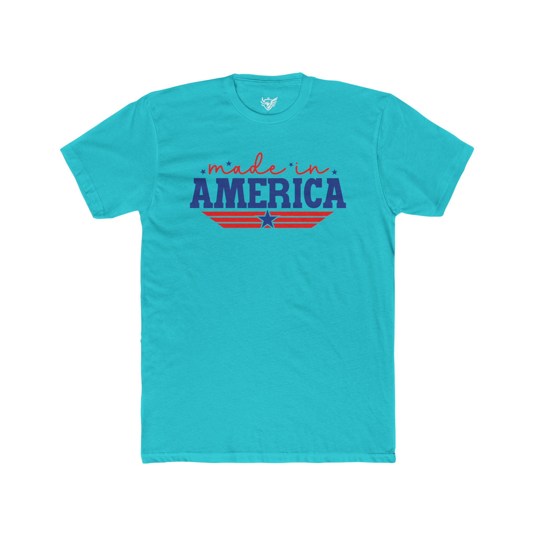 Made In America Cotton Crew Tee