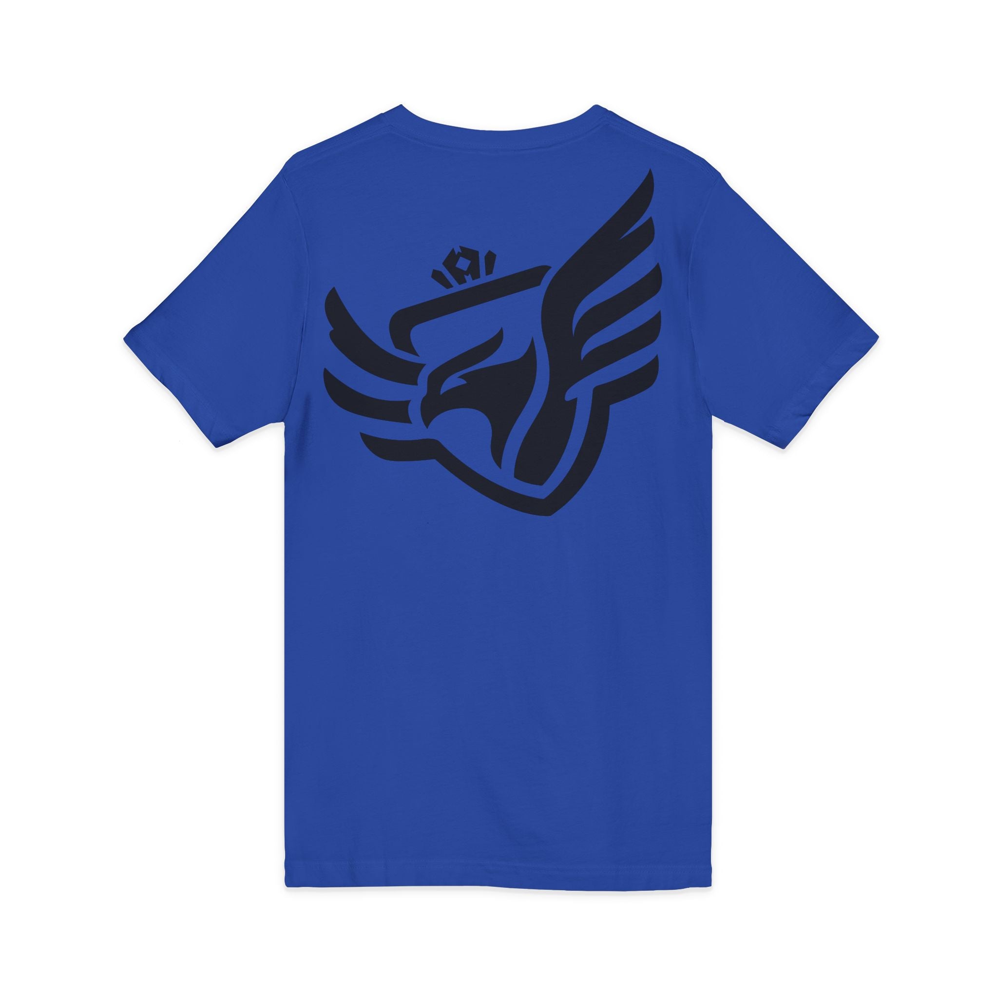 Royal Sparrow Jersey Short Sleeve V-Neck Tee