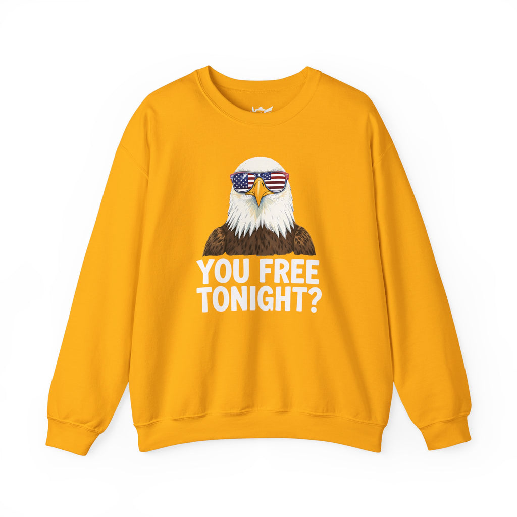 You Free Tonight? Heavy Blend™ Crewneck Sweatshirt