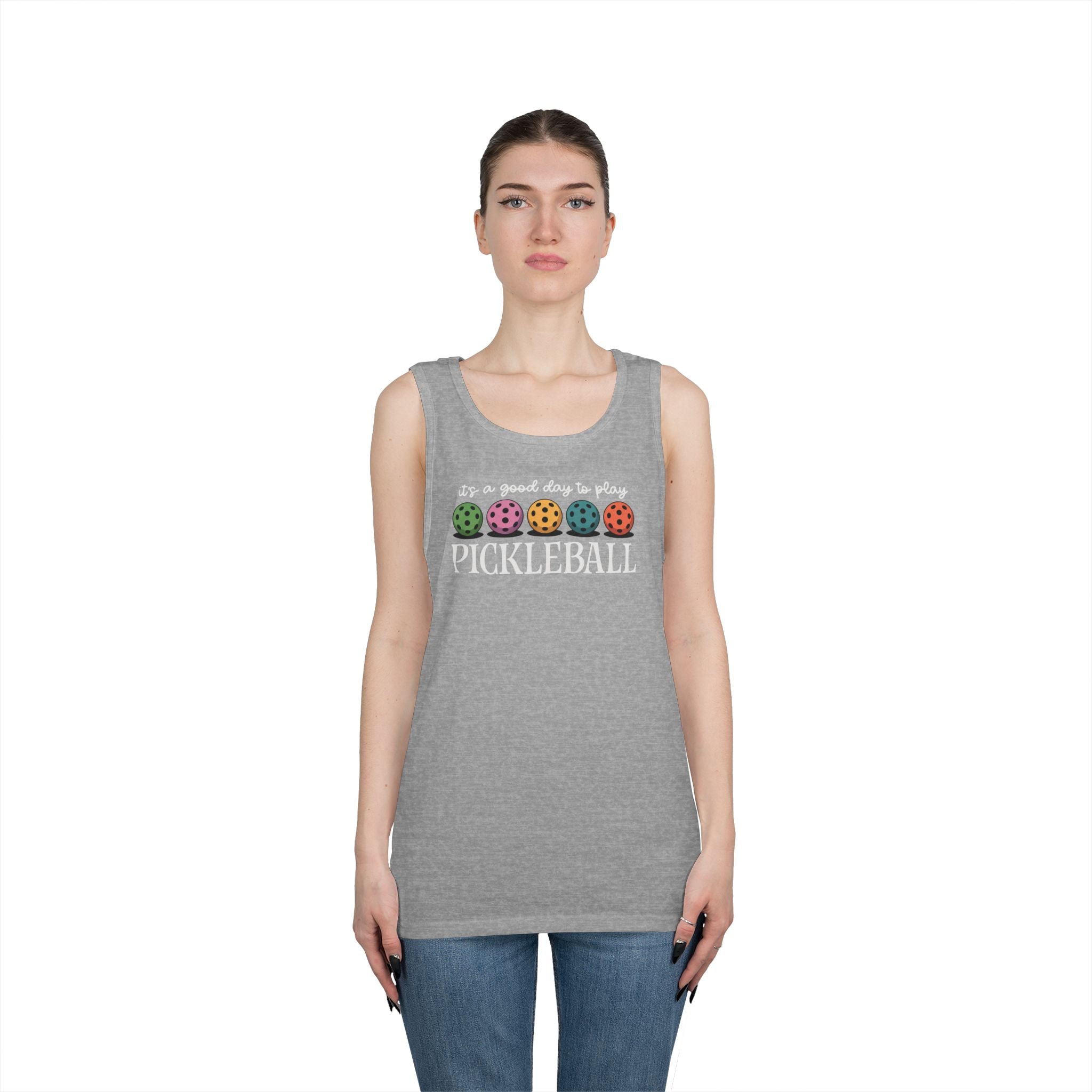 Good Day Pickleball Heavy Cotton Tank Top