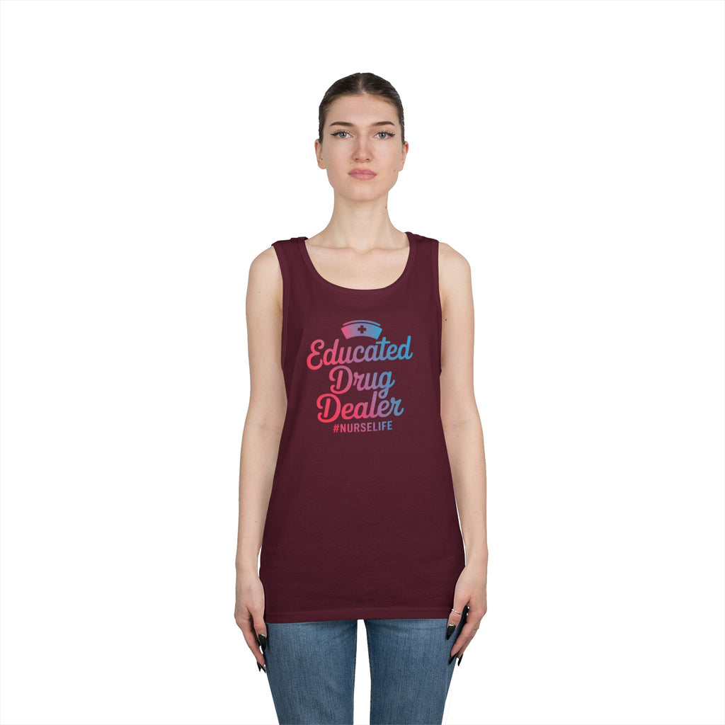 Educated Heavy Cotton Tank Top