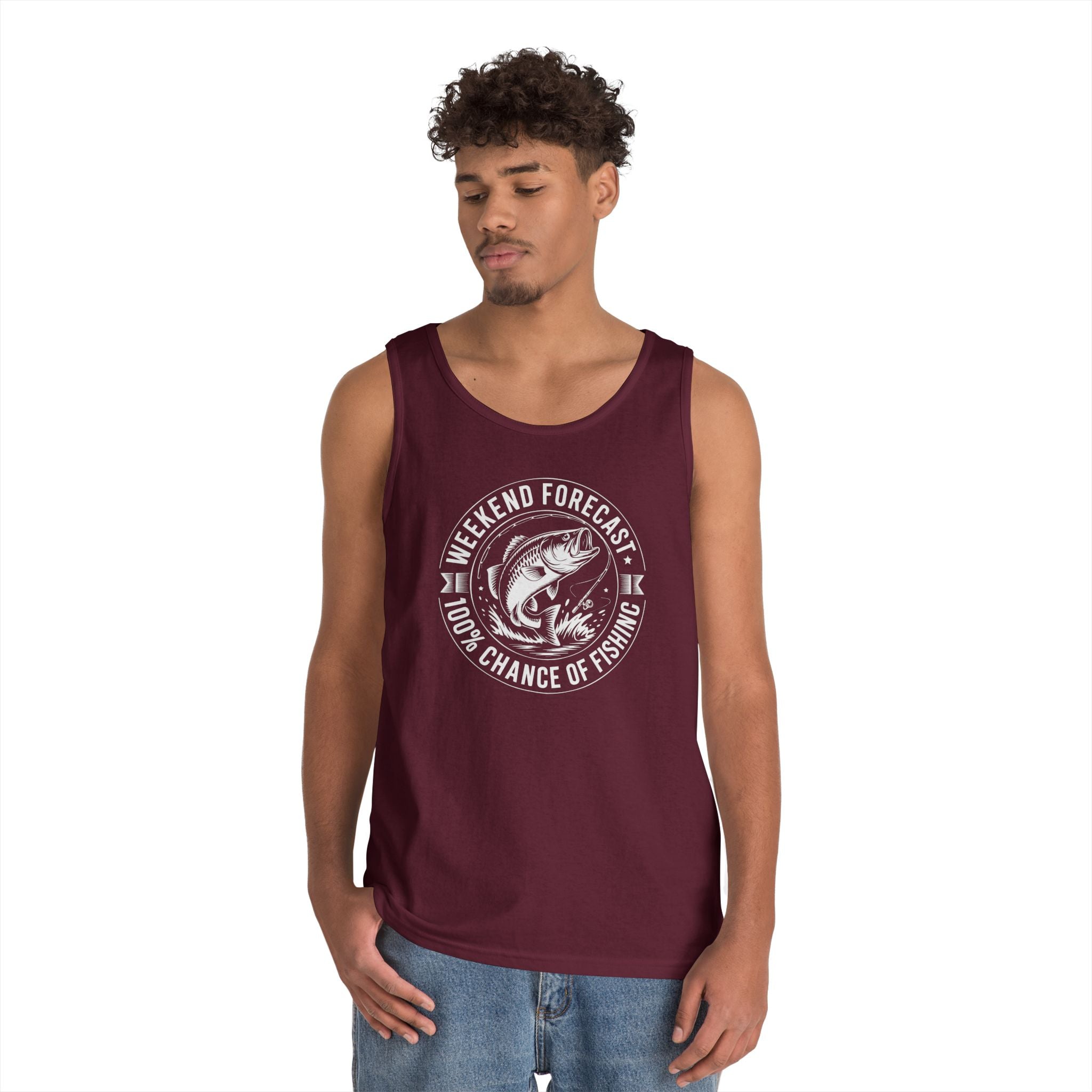 Weekend Forecast Heavy Cotton Tank Top
