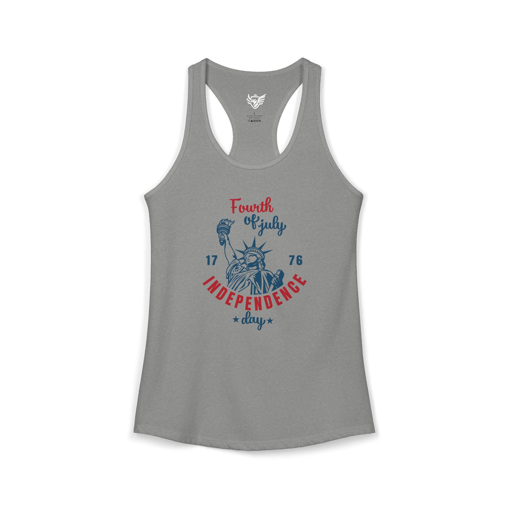 Independence Day Ideal Racerback Tank