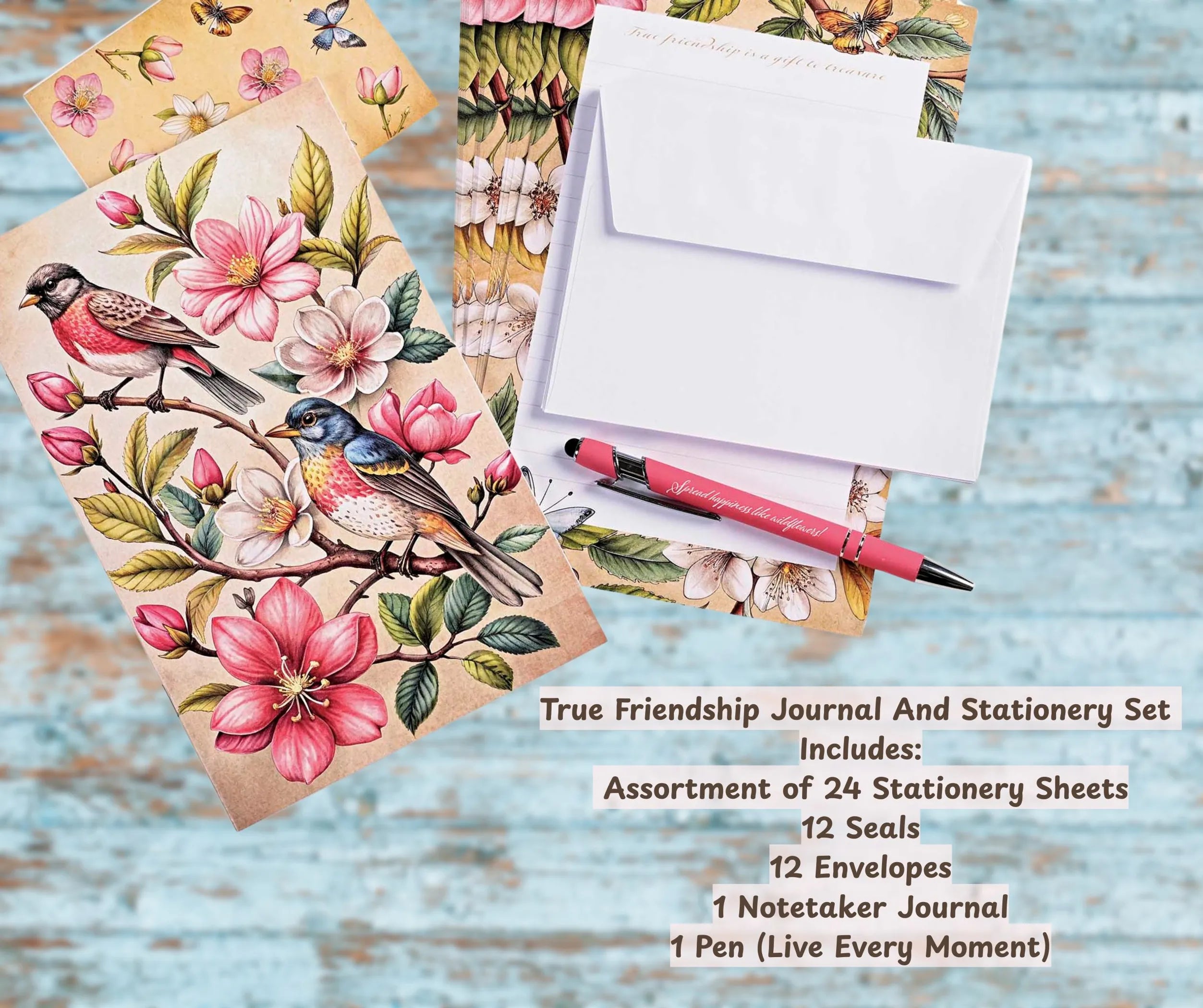 Journal Stationery Set True Friendship