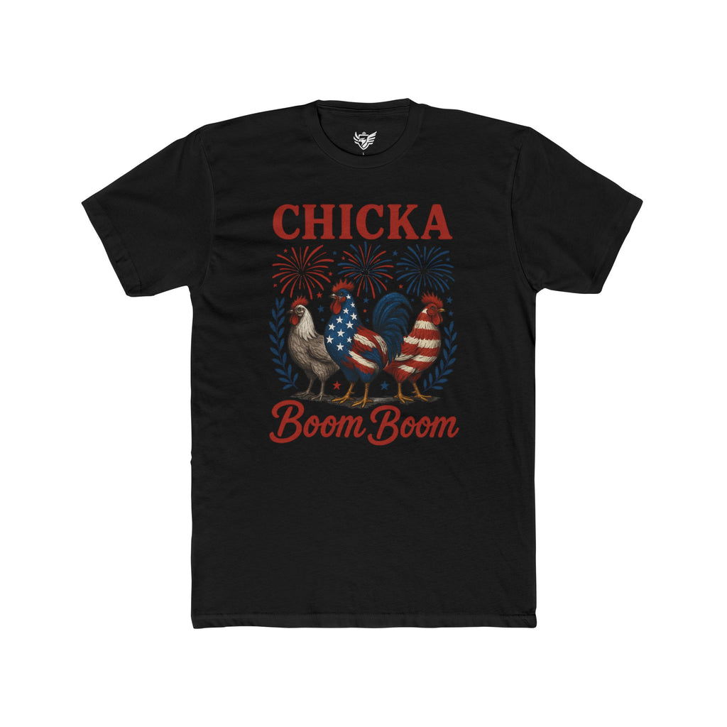 Chicka Boom Boom Cotton Crew Tee