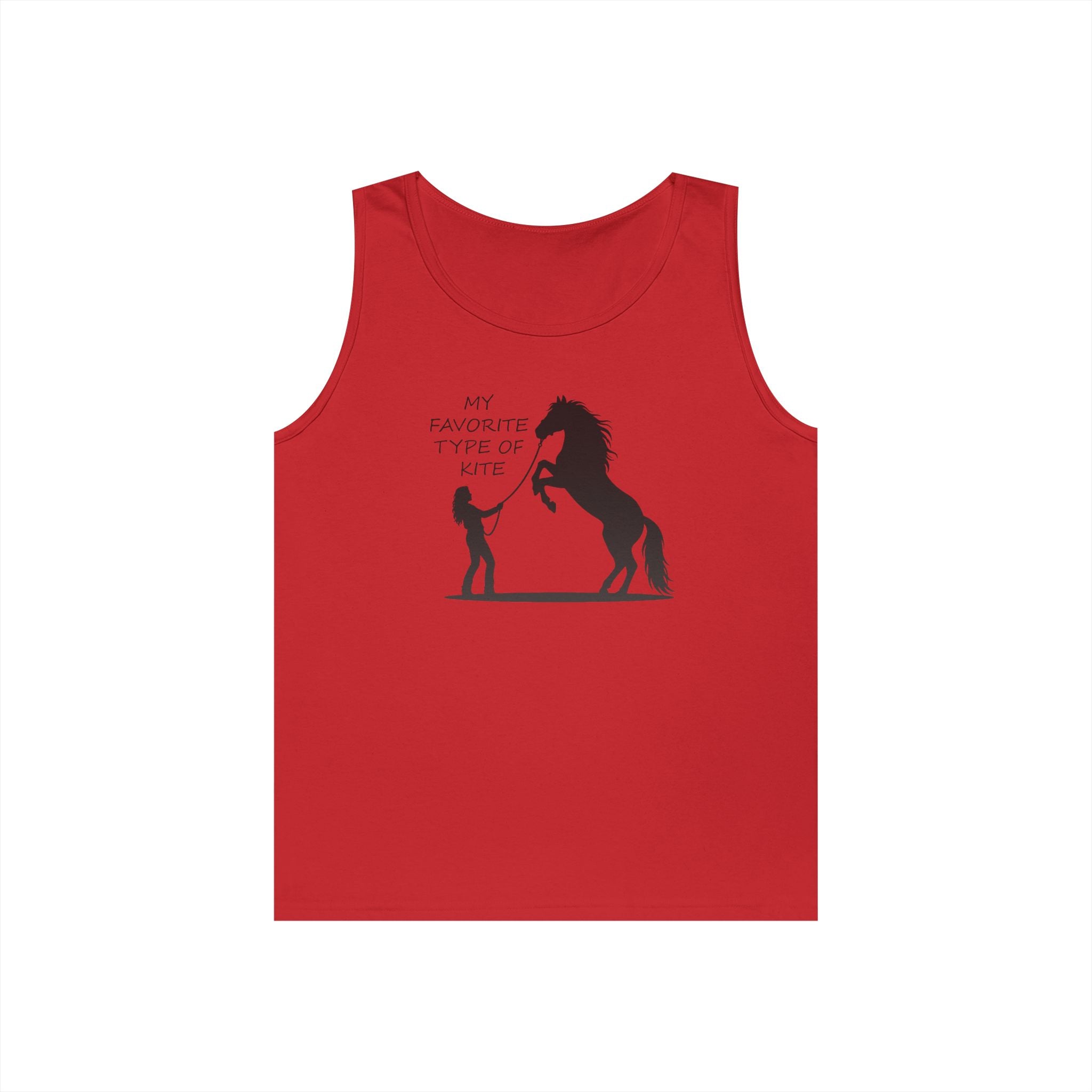My Favorite Type of Kite Heavy Cotton Tank Top