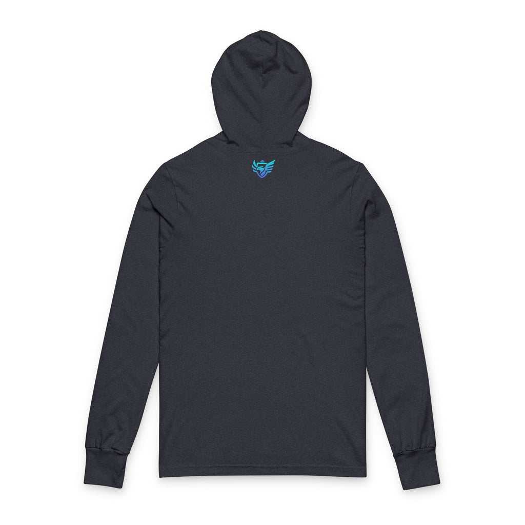 Royal Sparrow Hooded Long Sleeve Tee