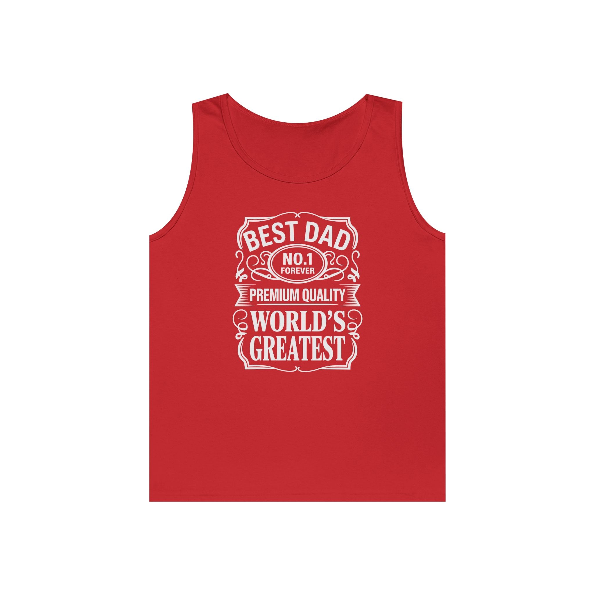 Bourbon Dad Heavy Cotton Tank Top