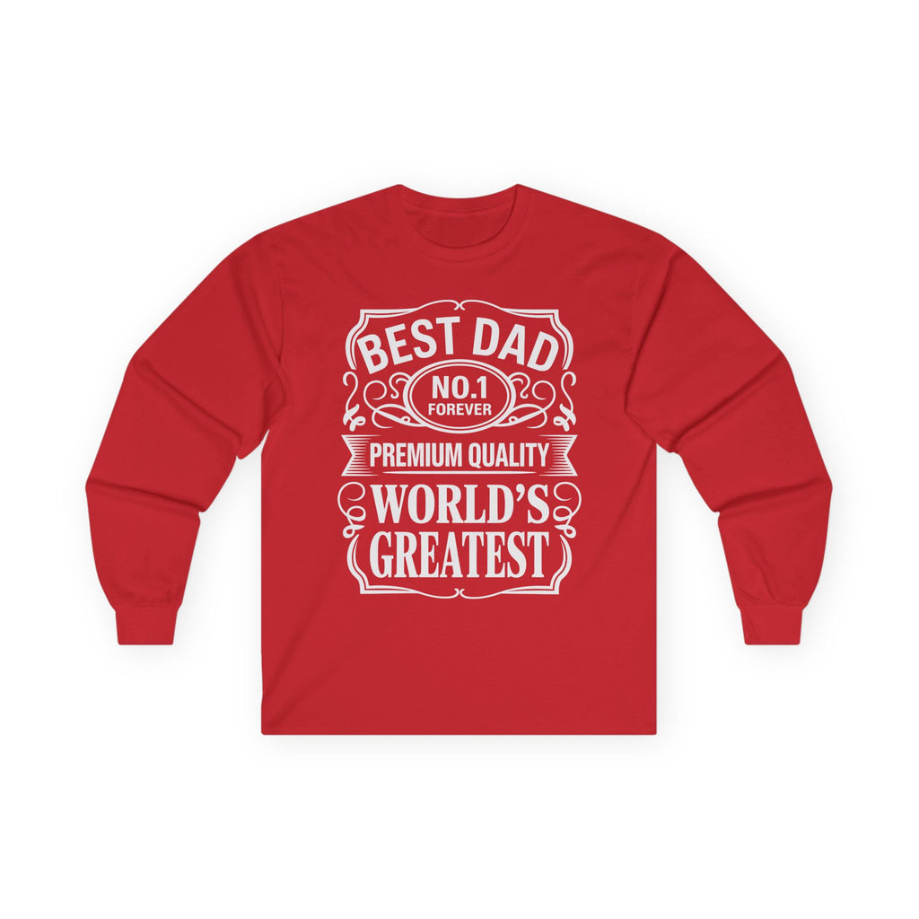 Bourbon Dad Cotton Long Sleeve Tee