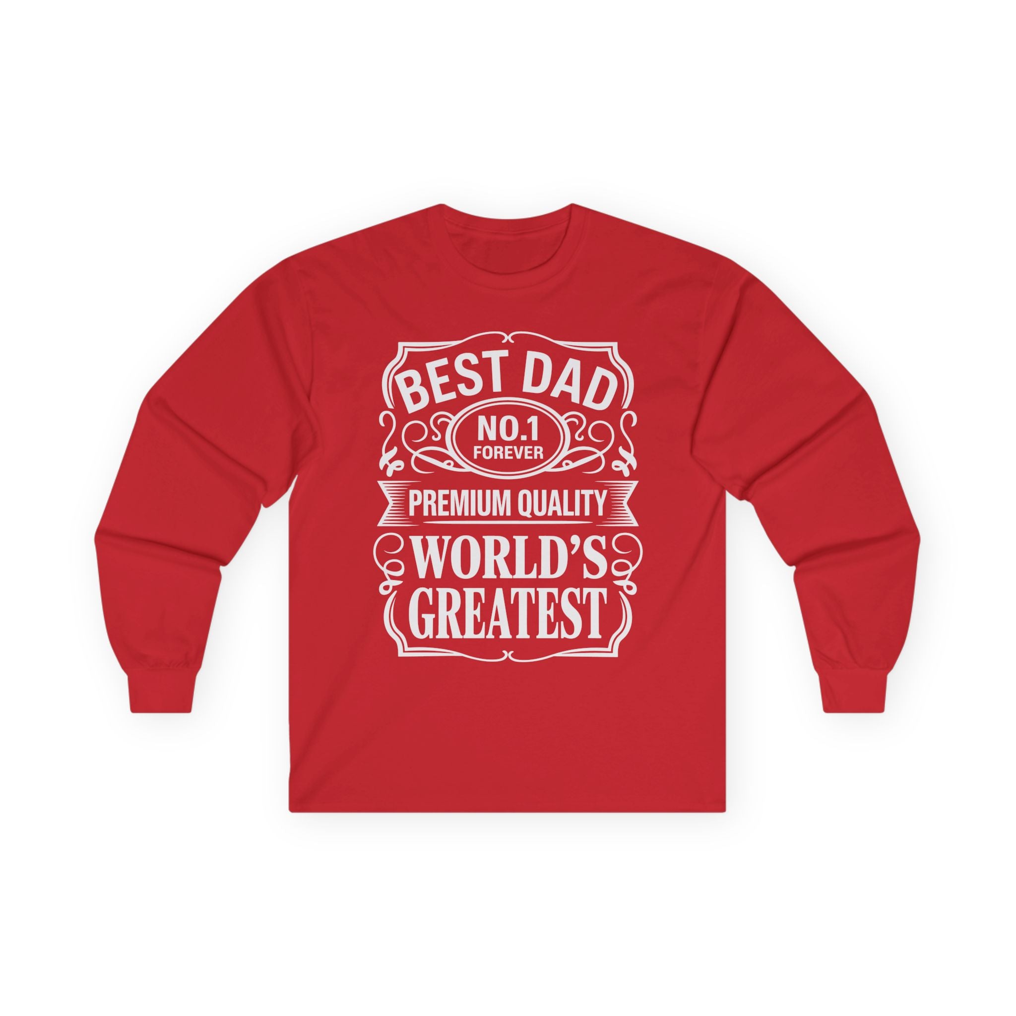 Bourbon Dad Cotton Long Sleeve Tee