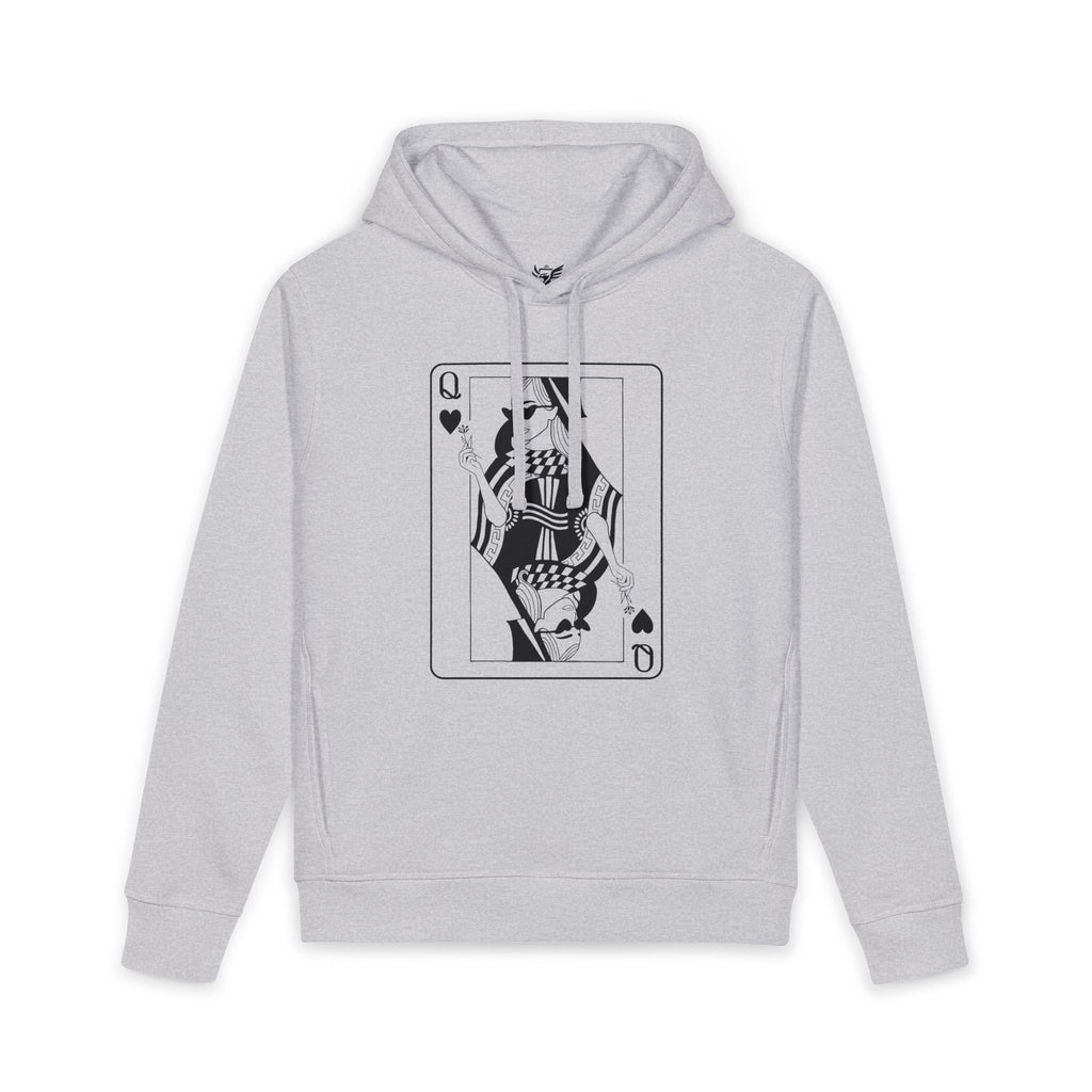 Queen of Hearts Organic Side Pocket Sounder Hoodie