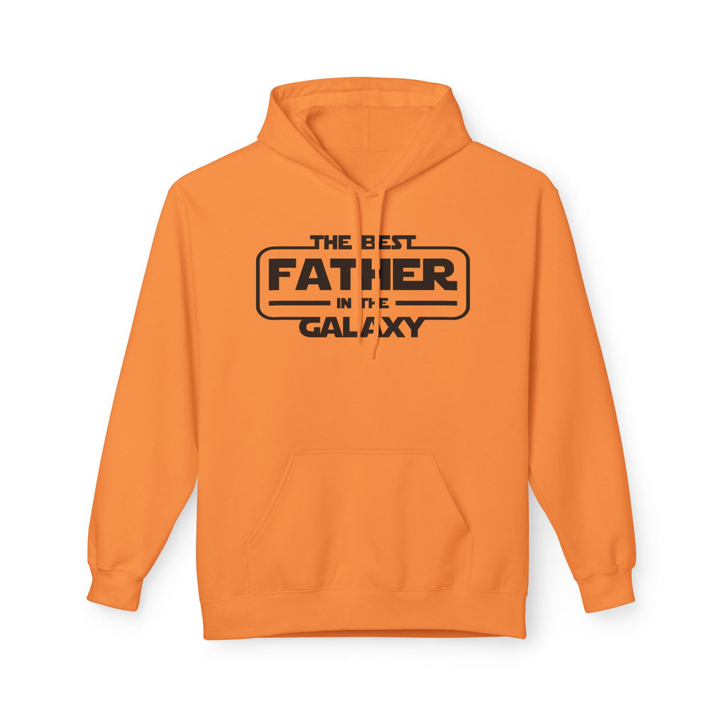 The Best Father in the Galaxy Midweight Softstyle Fleece Hoodie