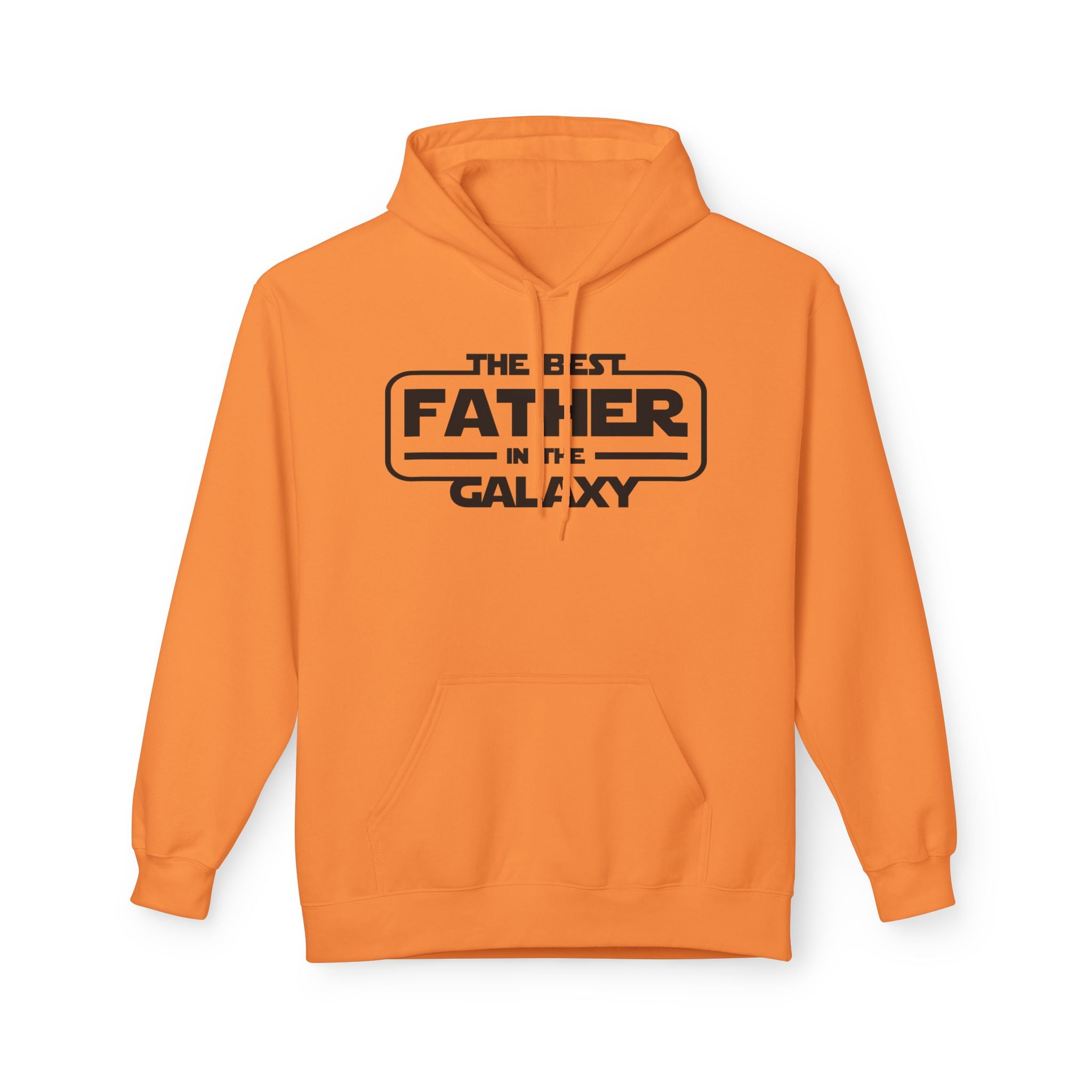 The Best Father in the Galaxy Midweight Softstyle Fleece Hoodie