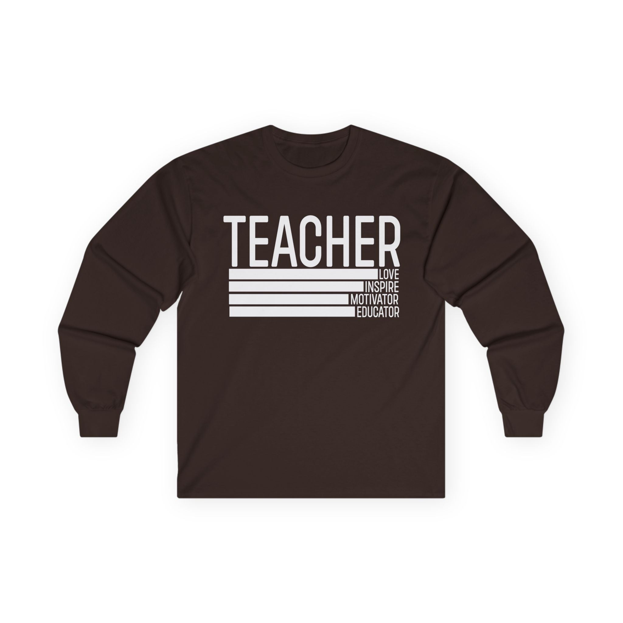 Teacher Cotton Long Sleeve Tee