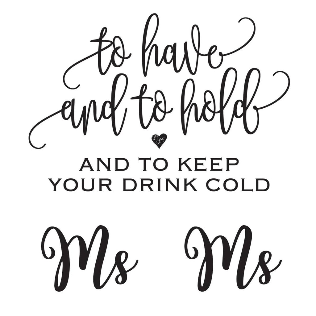 Mr. and Mrs. Boxed Gift Set