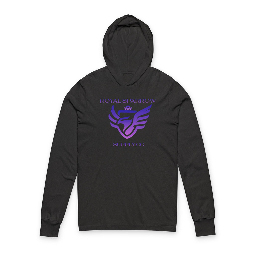 Royal Sparrow Hooded Long Sleeve Tee