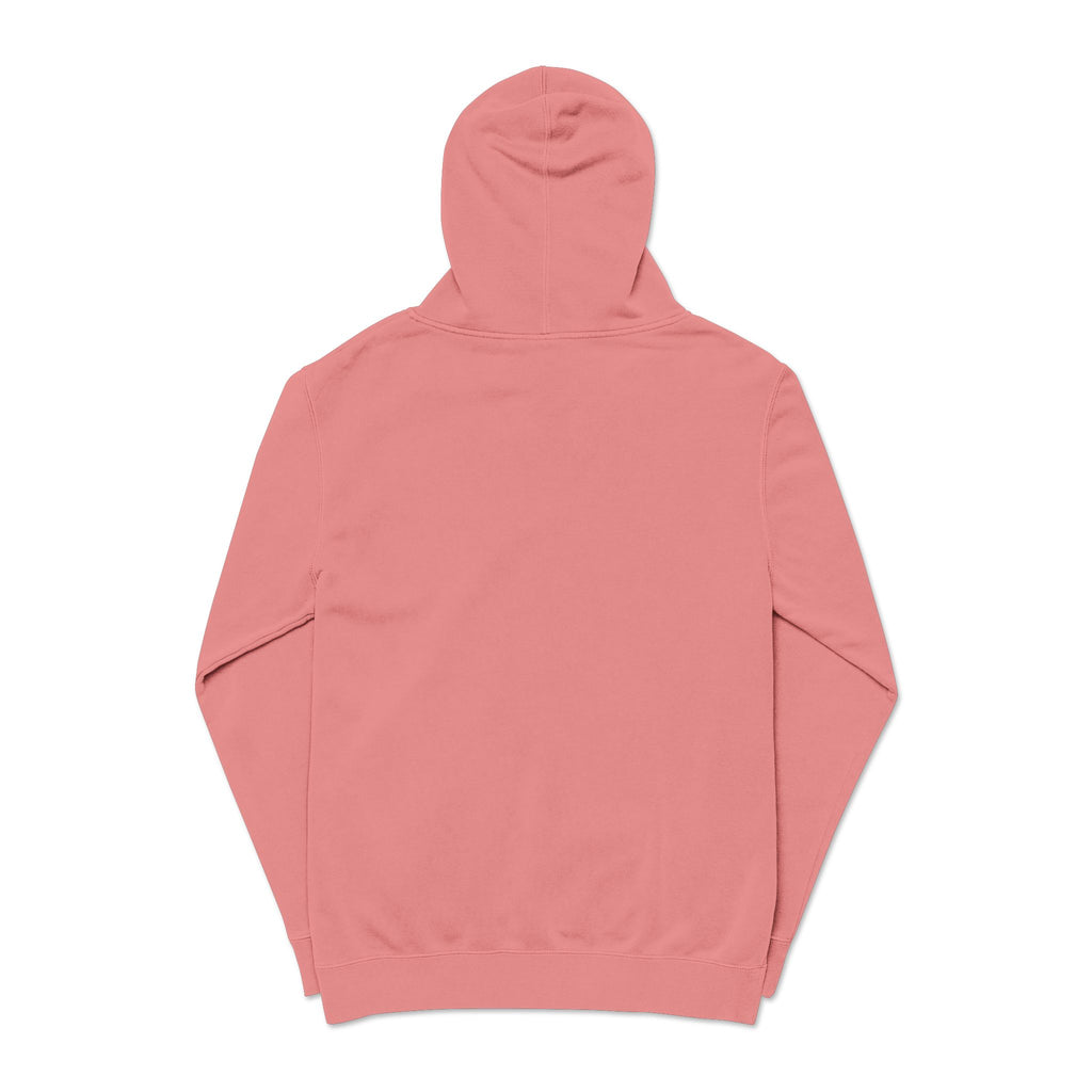 Unisex Embroidered KY Pigment-Dyed Hoodie