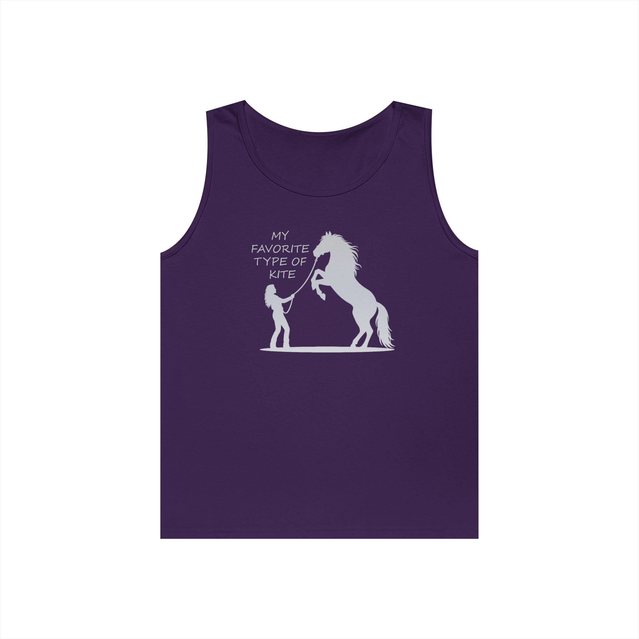 My Favorite Type of Kite Heavy Cotton Tank Top