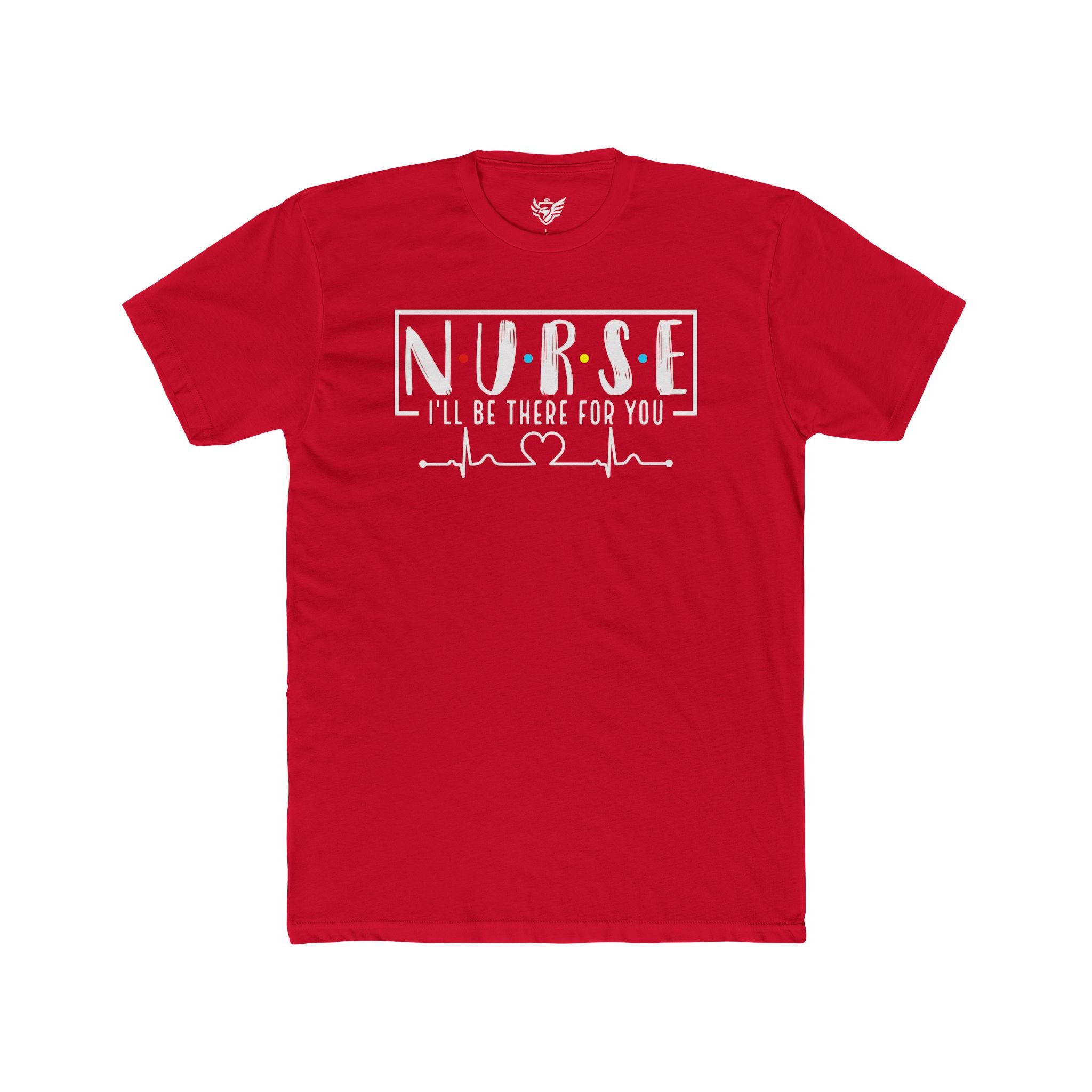 Friends Theme Nurse Cotton Crew Tee