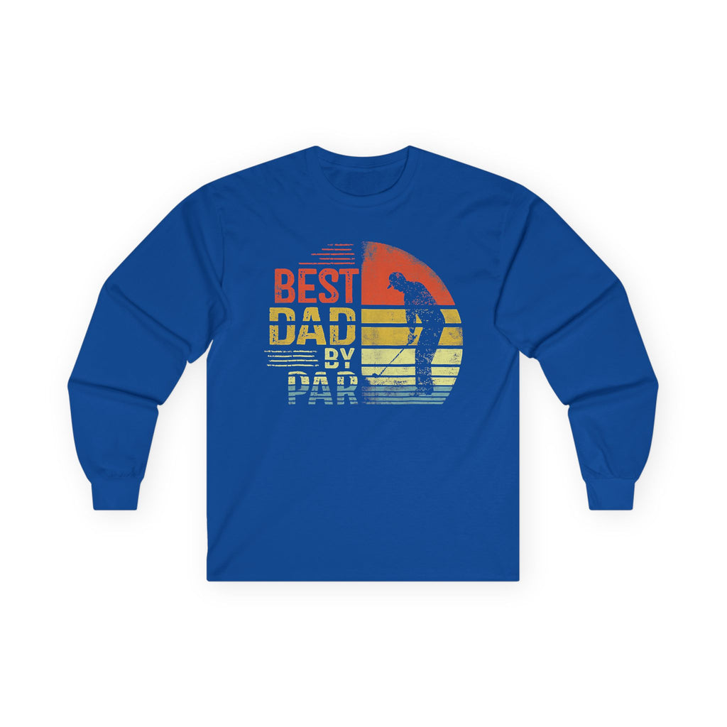 Best Dad By Par Cotton Long Sleeve Tee