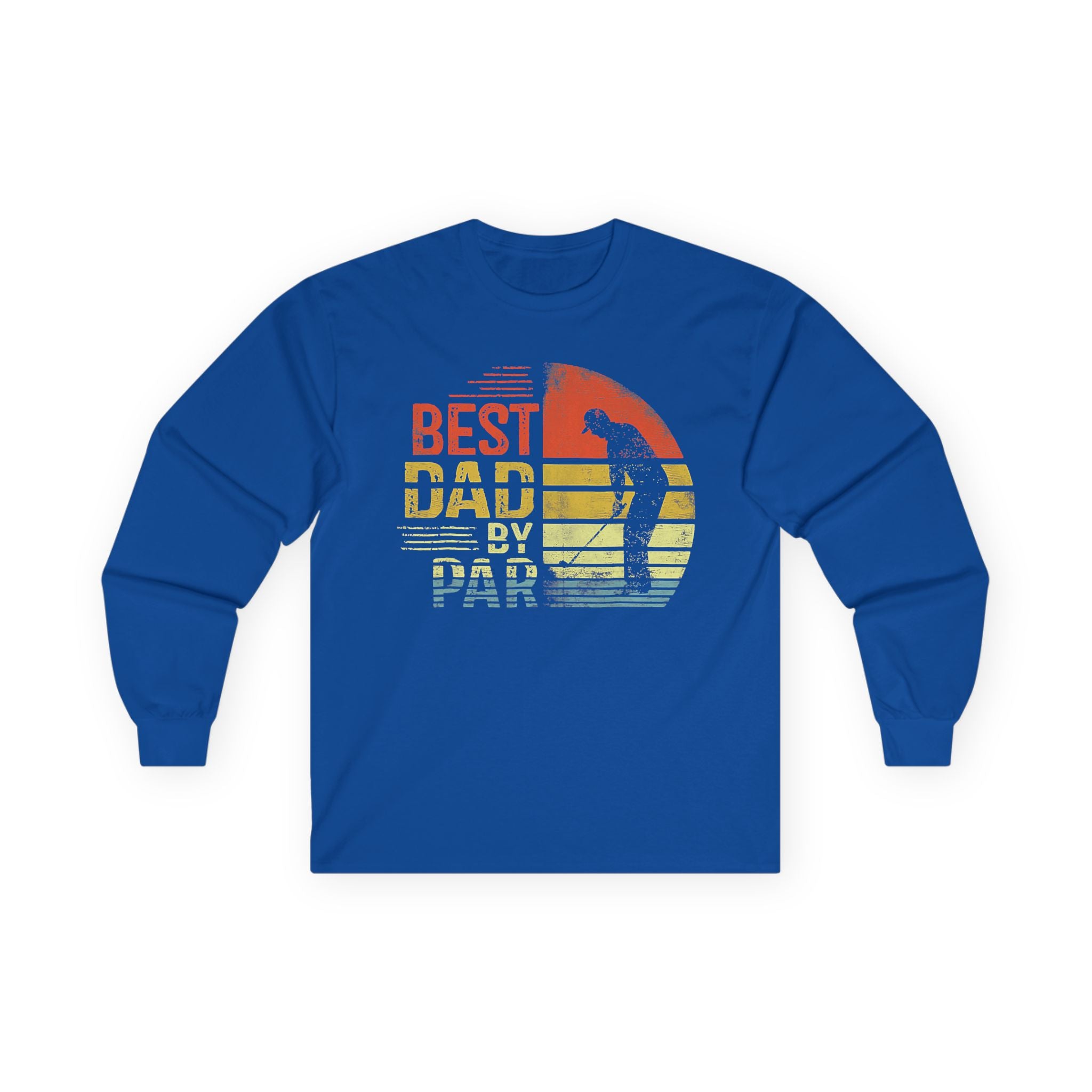 Best Dad By Par Cotton Long Sleeve Tee